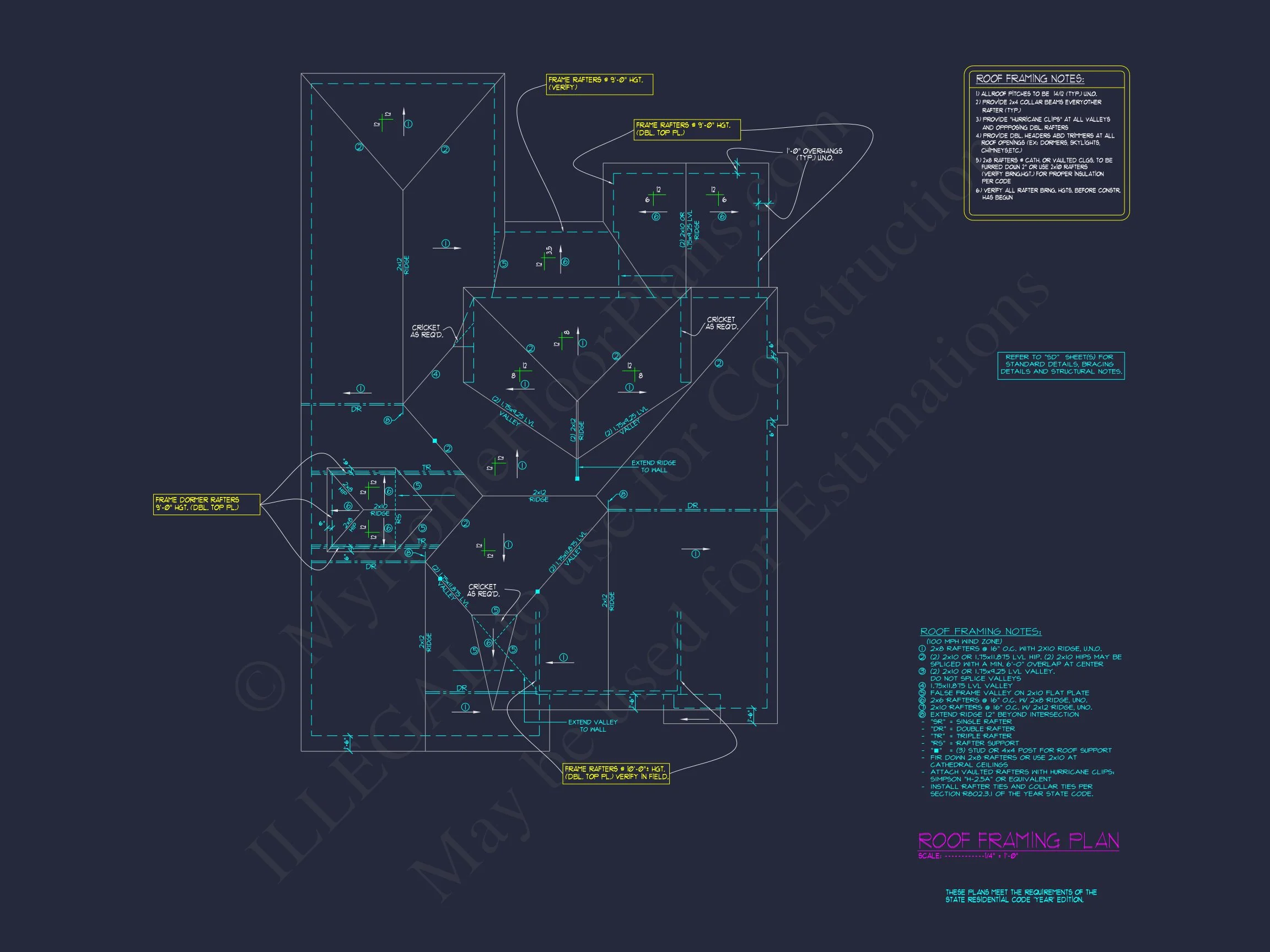 18-1587 HOUSE PLAN - Modern Farmhouse Plan - 4-Bed, 3-Bath, 2,550 SF 10 Spacious 2-Story Modern Craftsman house Plan with CAD Design
