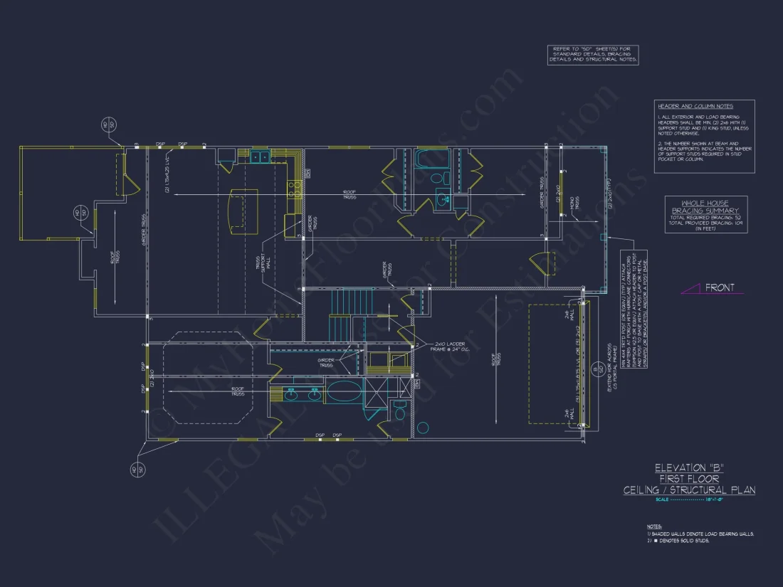 Craftsman house Plan with Versatile Floor Plan and CAD Designs