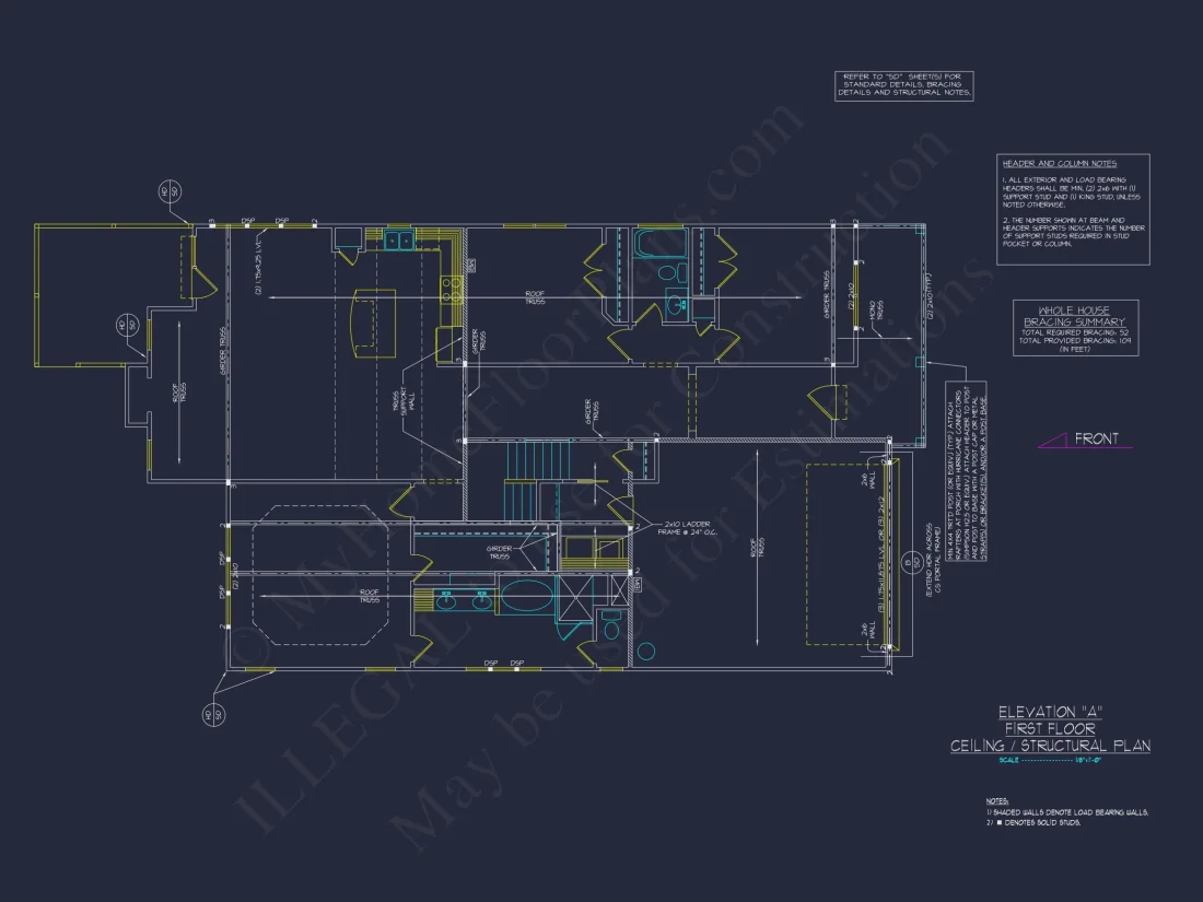 Craftsman house Plan with Versatile Floor Plan and CAD Designs