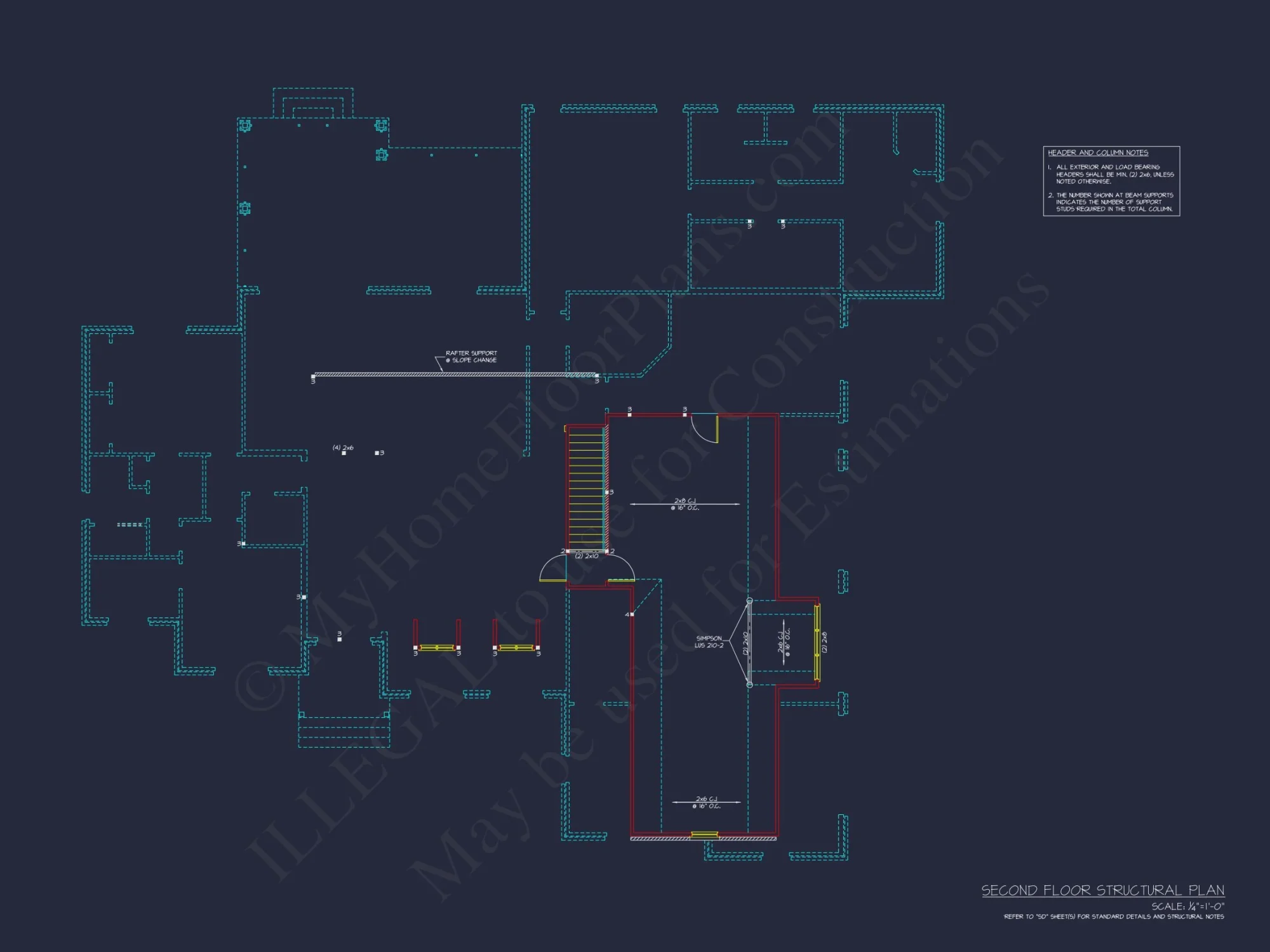 Elegant house Plan with Spacious Floor Plan and CAD Blueprint
