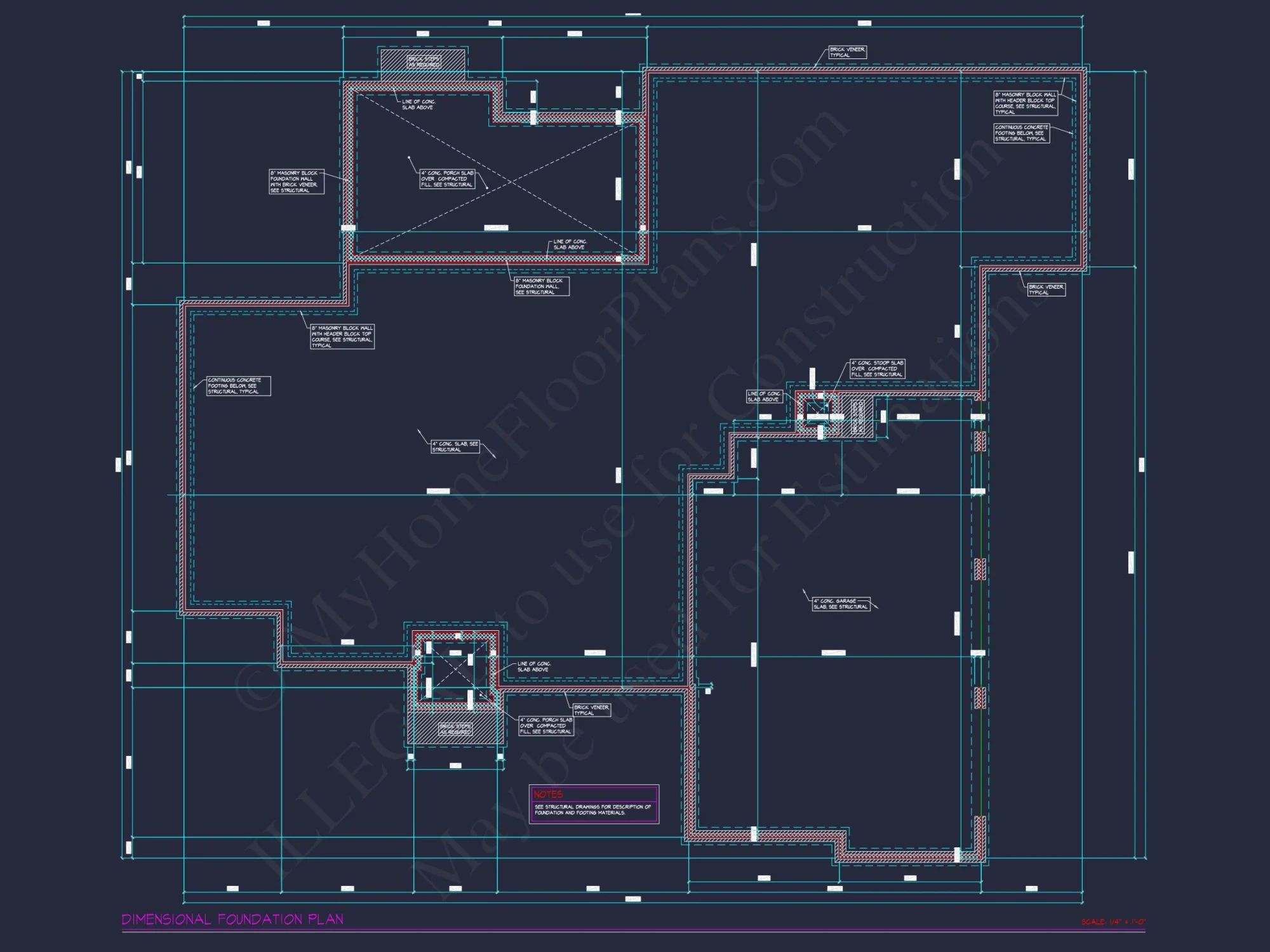 Elegant house Plan with Spacious Floor Plan and CAD Blueprint