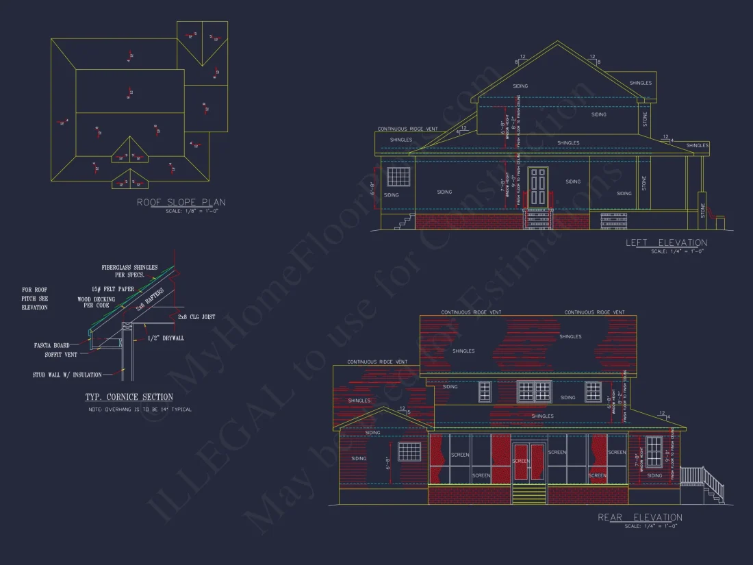 Charming house Plan with 1.5 Floors and Traditional Designs