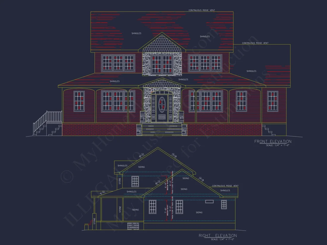 Charming house Plan with 1.5 Floors and Traditional Designs