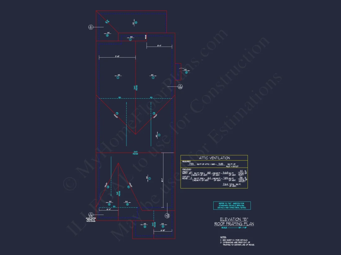 Traditional Craftsman house Plan with Detailed CAD Floor Designs