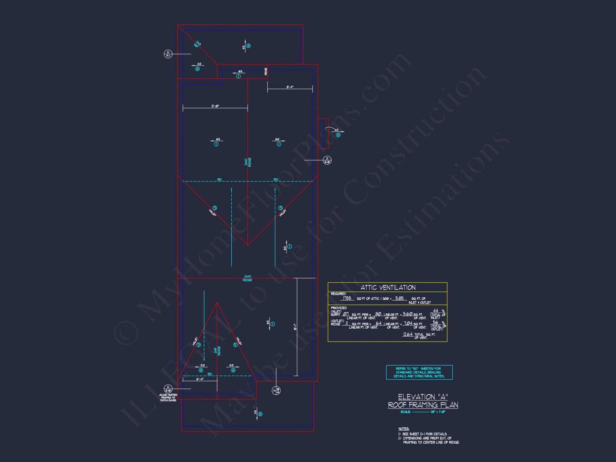 Traditional Craftsman house Plan with Detailed CAD Floor Designs