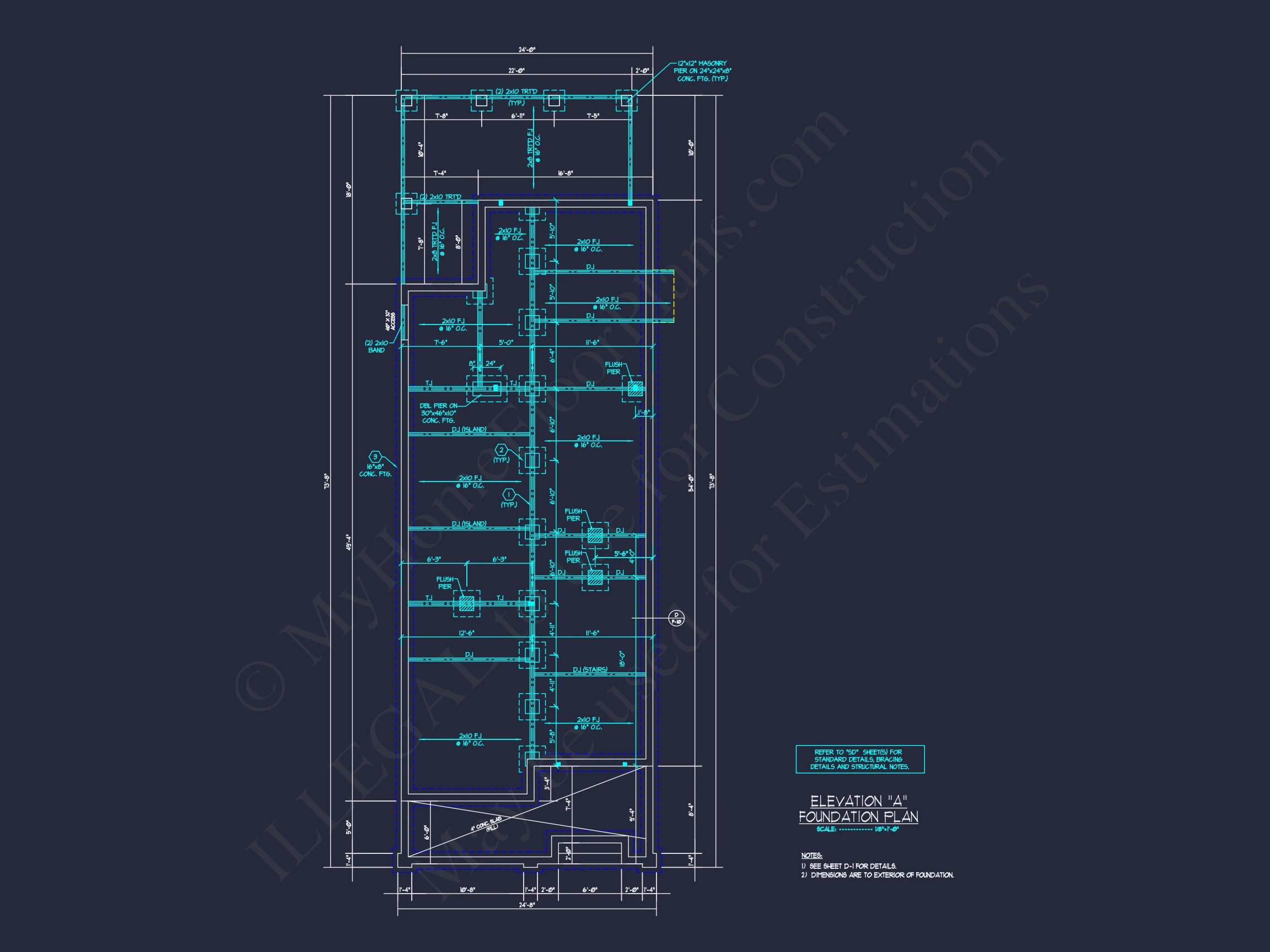 Traditional Craftsman house Plan with Detailed CAD Floor Designs