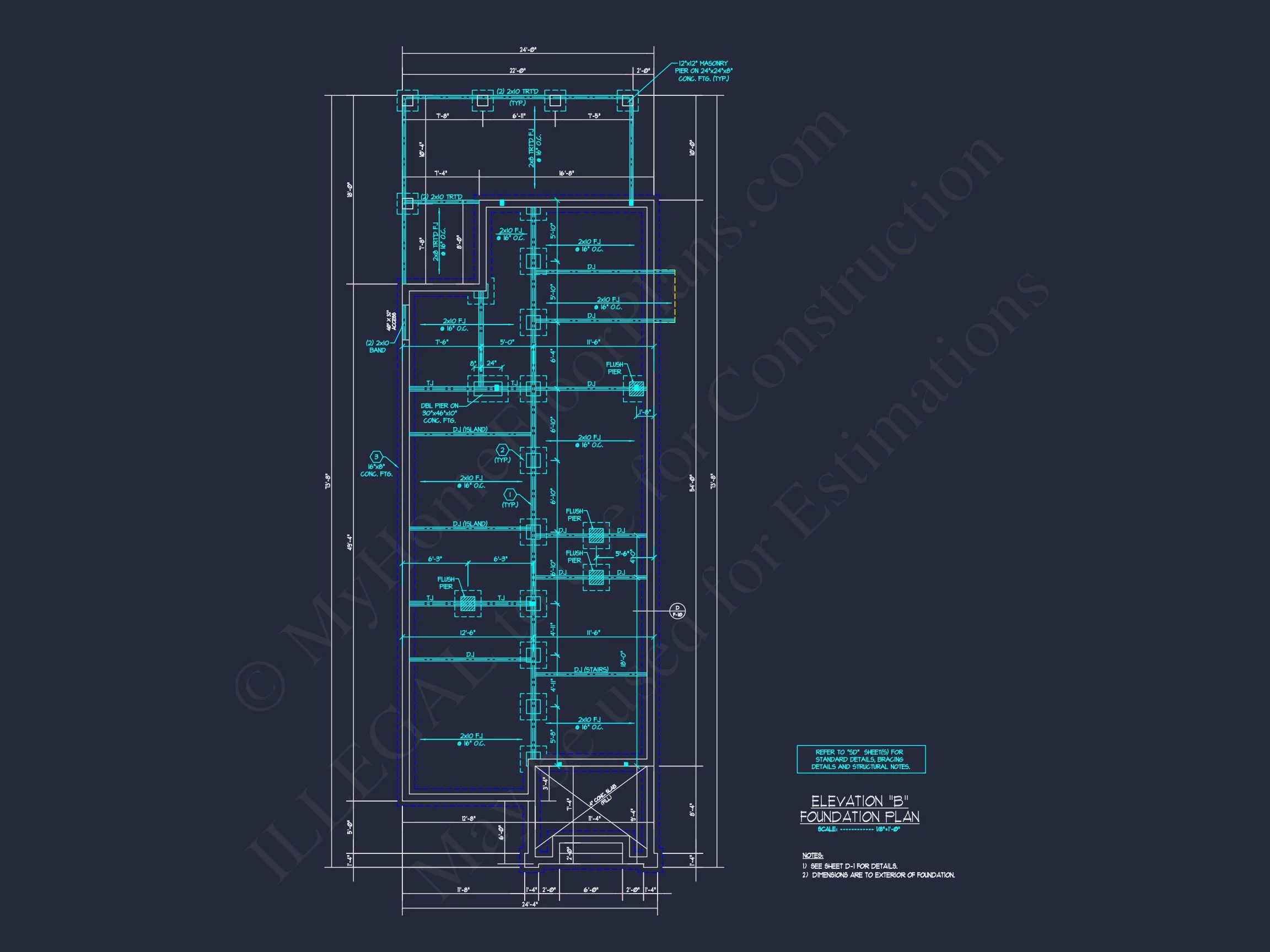 Traditional Craftsman house Plan with Detailed CAD Floor Designs