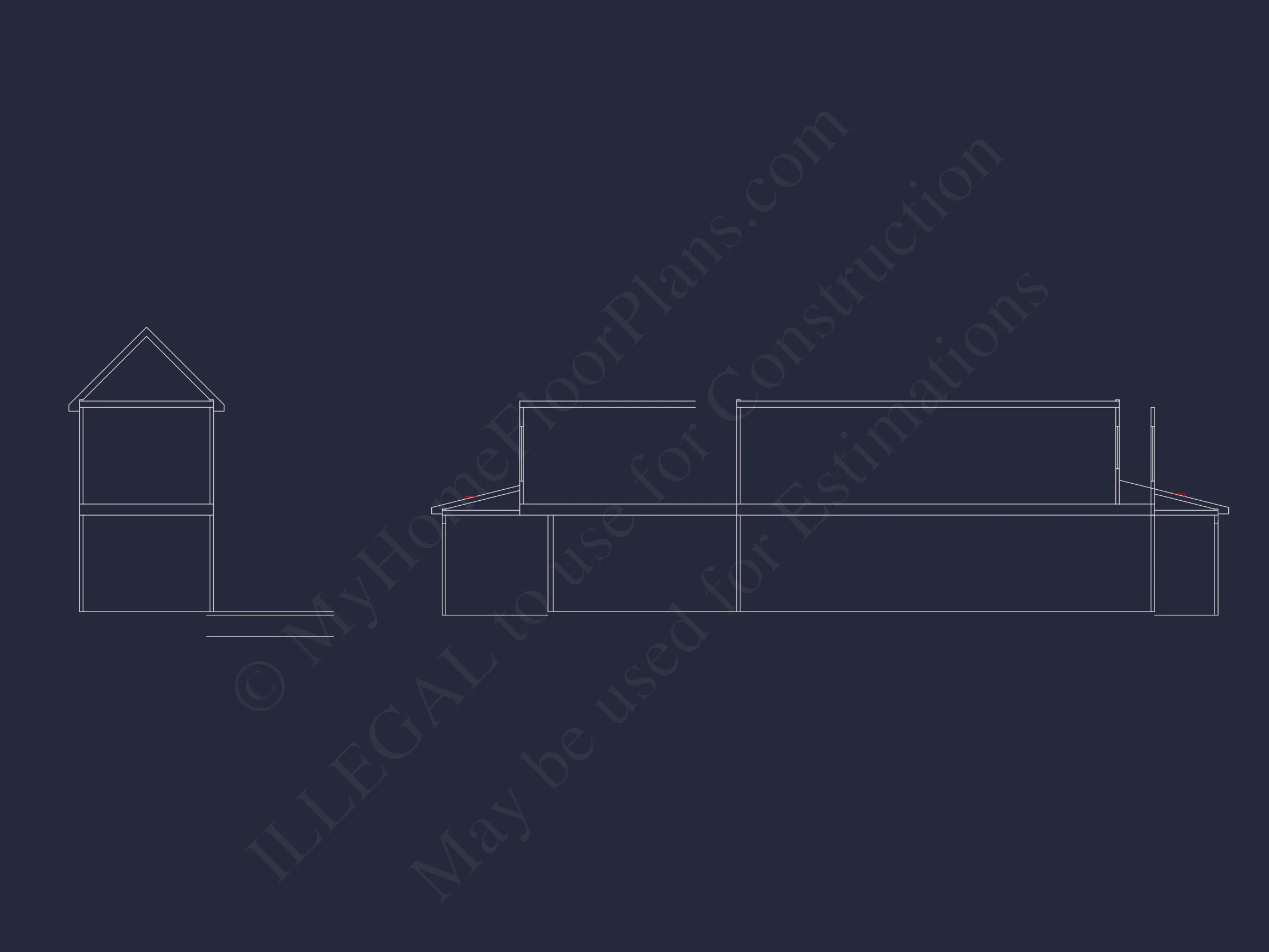 Traditional Craftsman house Plan with Detailed CAD Floor Designs