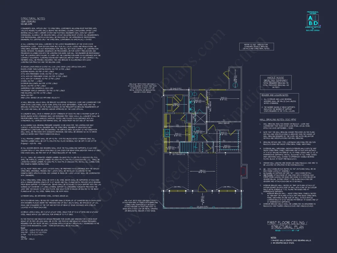 Charming house Floor Plan with Blueprint Designs & CAD Architecture