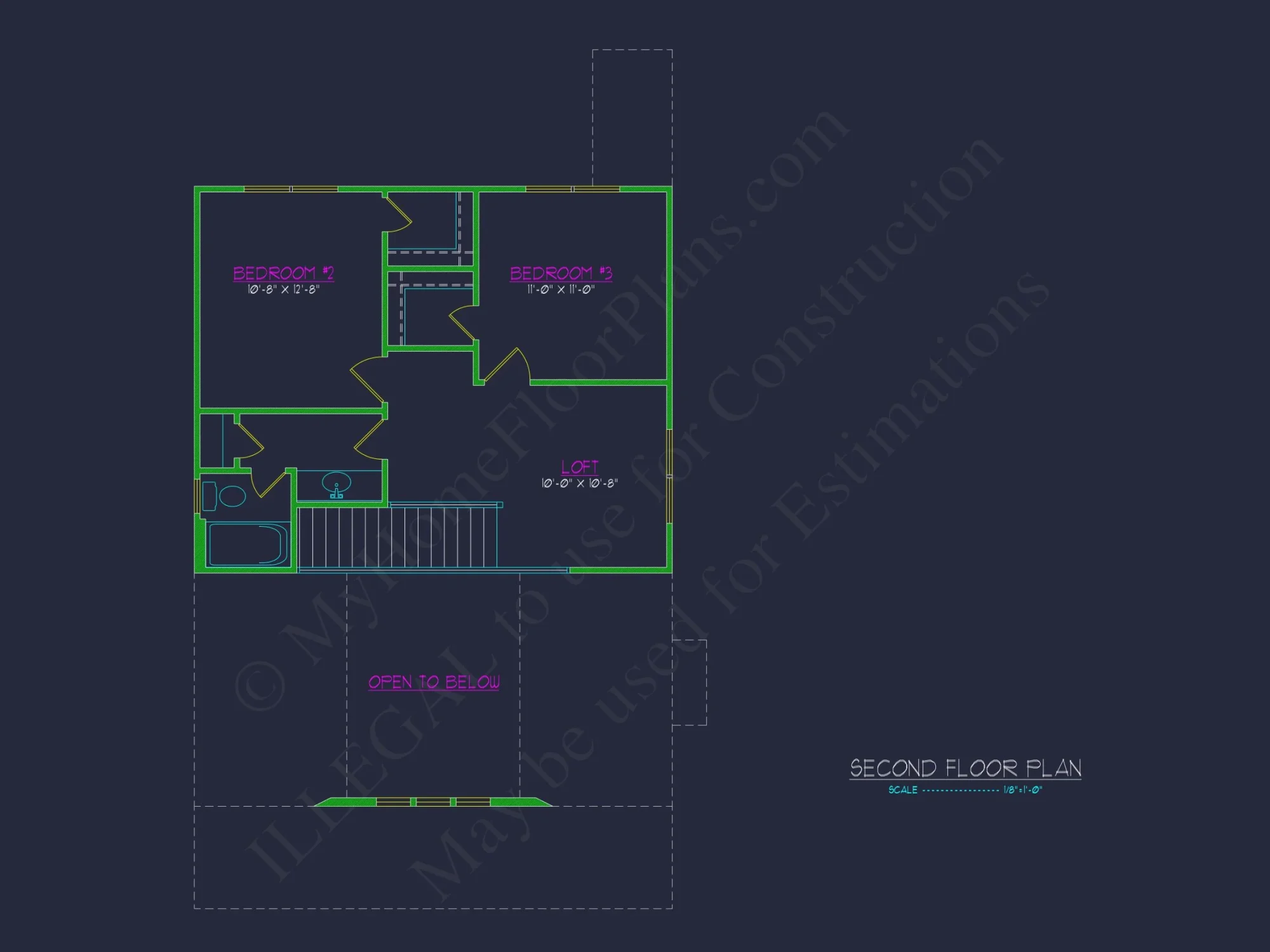 Charming house Floor Plan with Blueprint Designs & CAD Architecture