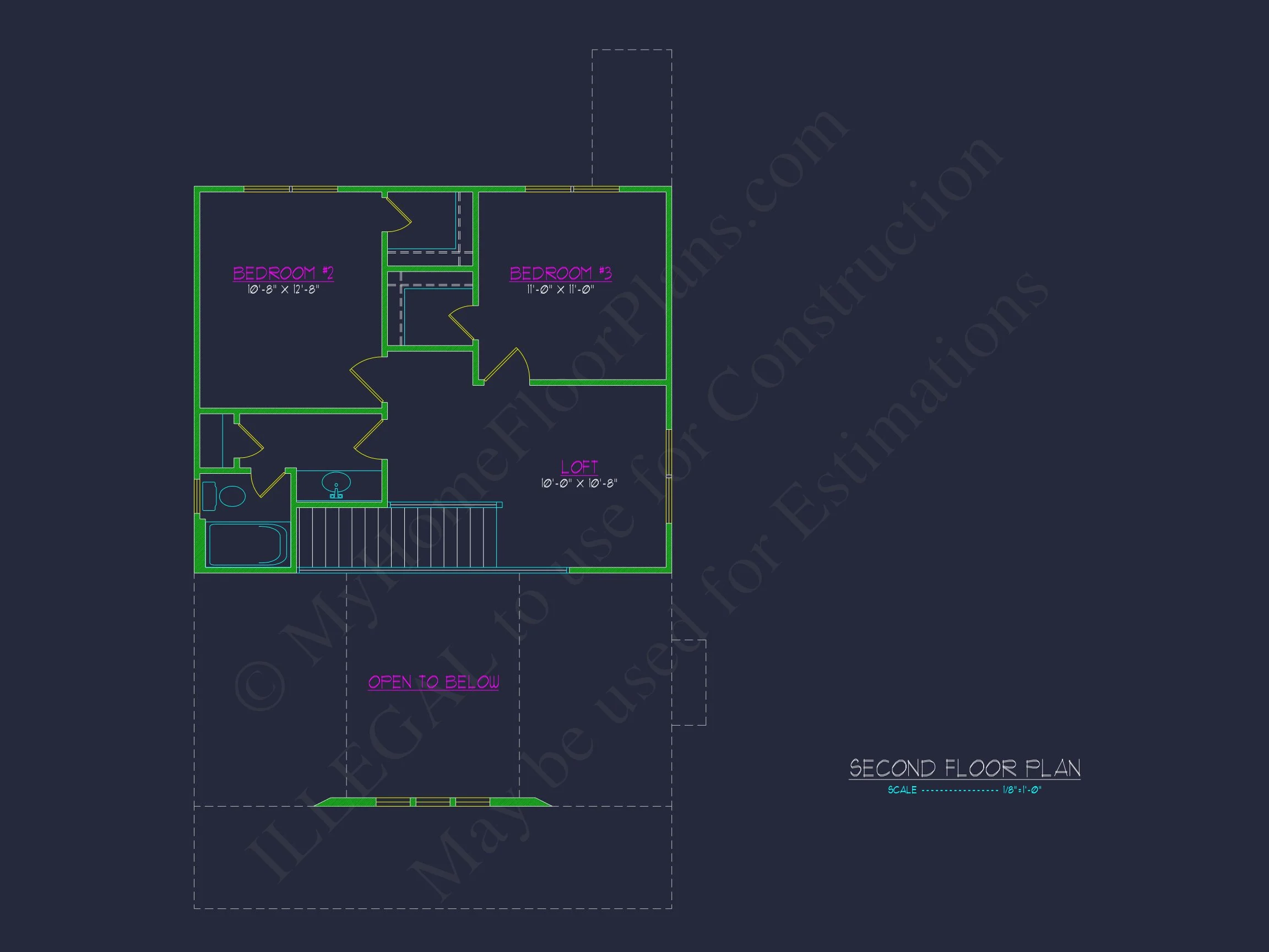 Charming house Floor Plan with Blueprint Designs & CAD Architecture