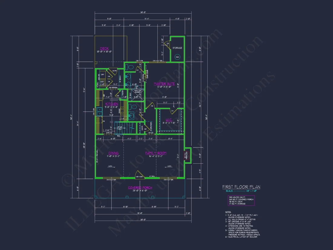 Charming house Floor Plan with Blueprint Designs & CAD Architecture