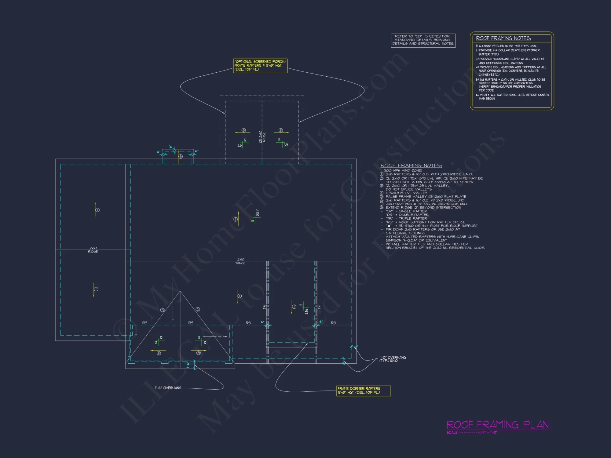 Elegant house Floor Plan: 2-Story CAD Design with 4 Bedrooms