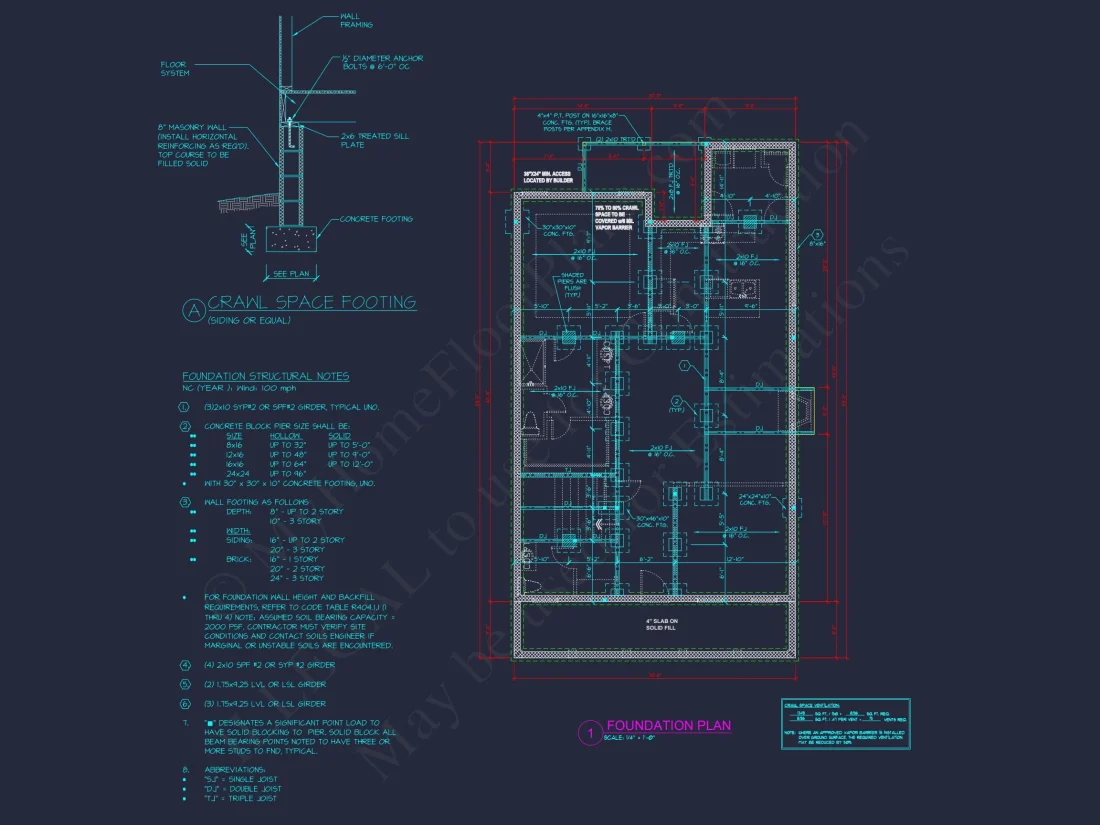 Modern Craftsman house Plan with Spacious Floor Blueprint