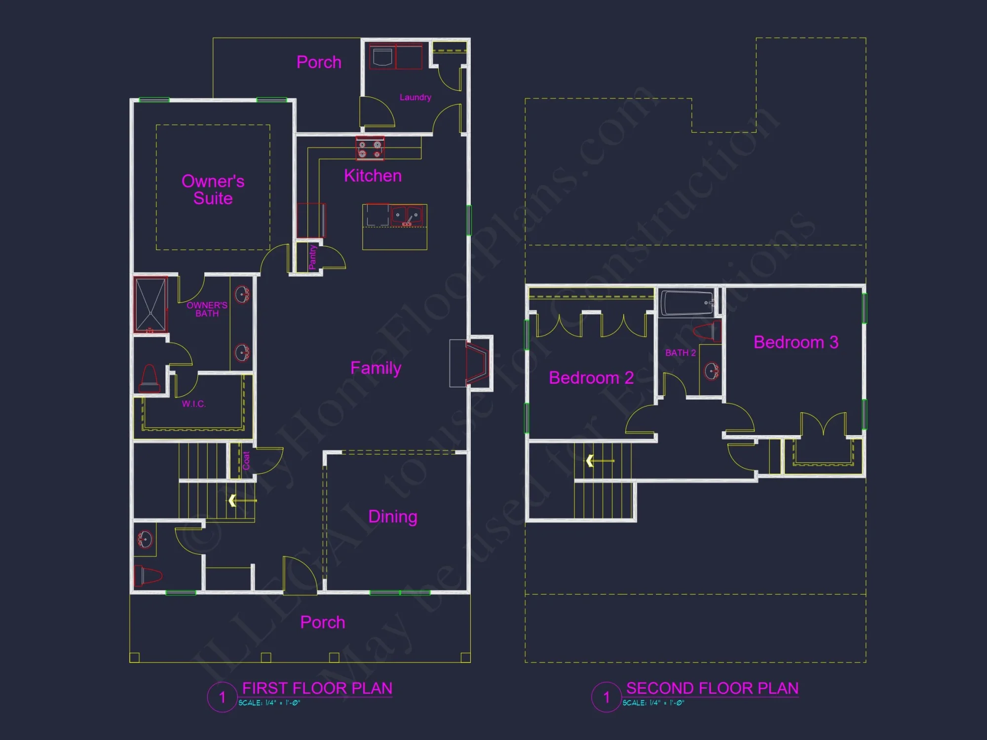 Modern Craftsman house Plan with Spacious Floor Blueprint