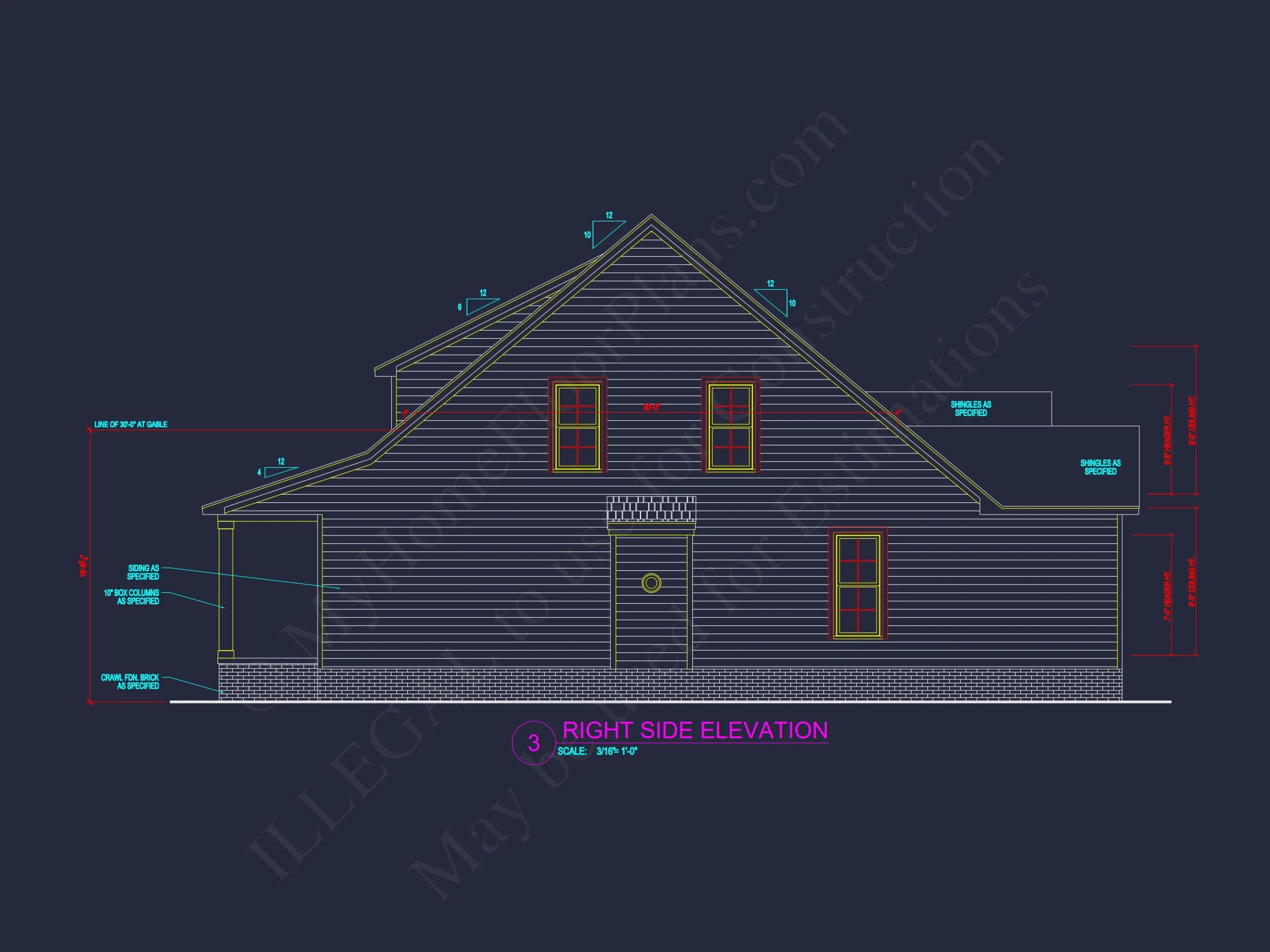 Modern Craftsman house Plan with Spacious Floor Blueprint