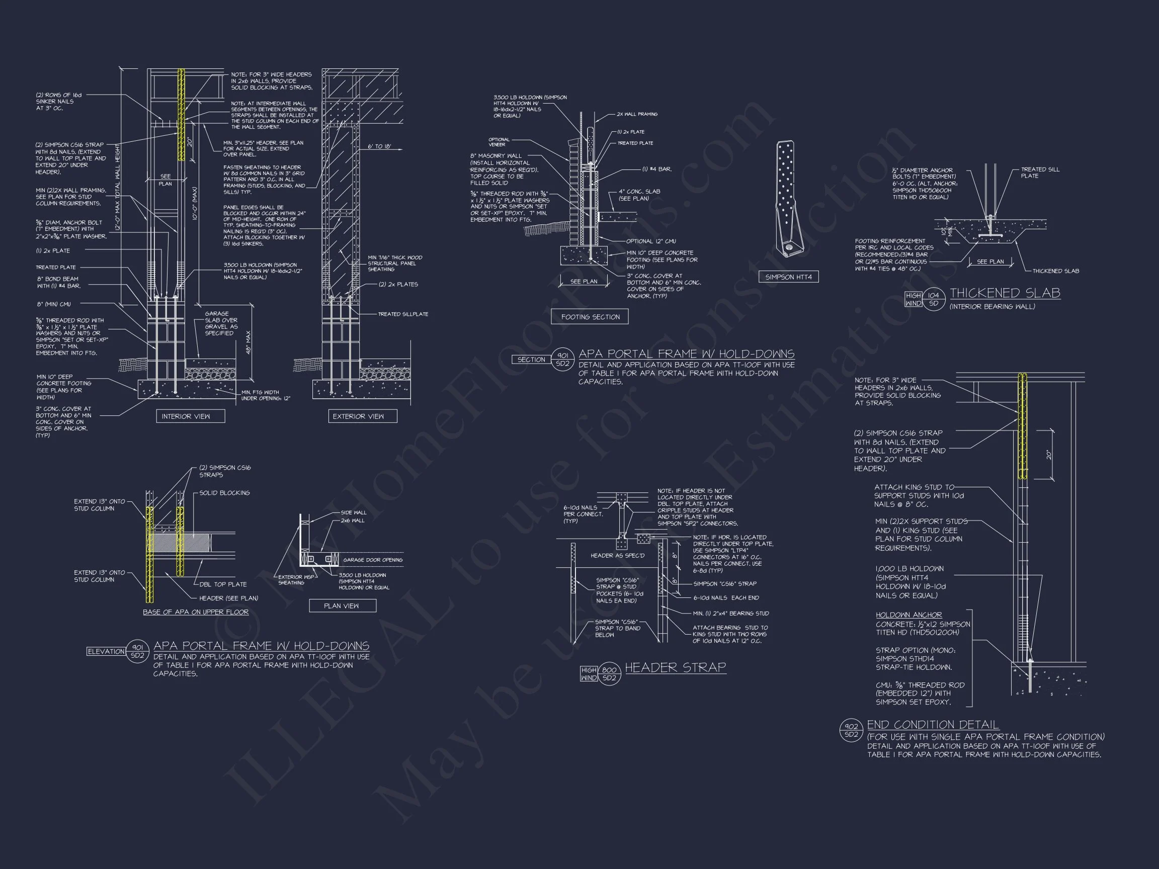 17-2080 HOUSE PLAN - Modern Farmhouse Plan - 3-Bed, 2.5-Bath, 2,150 SF 18 Modern Southern house Plan with Detailed CAD Architecture