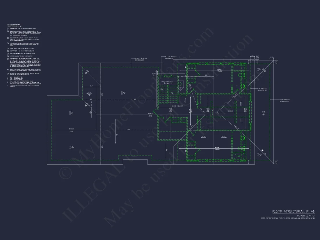 Modern Southern house Plan with Detailed CAD Architecture