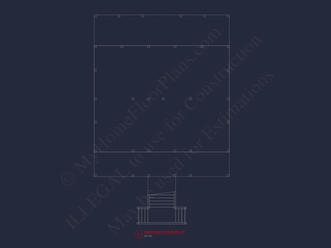 Charming 2-Story Cottage house Plan with 3 Bedrooms & CAD Designs
