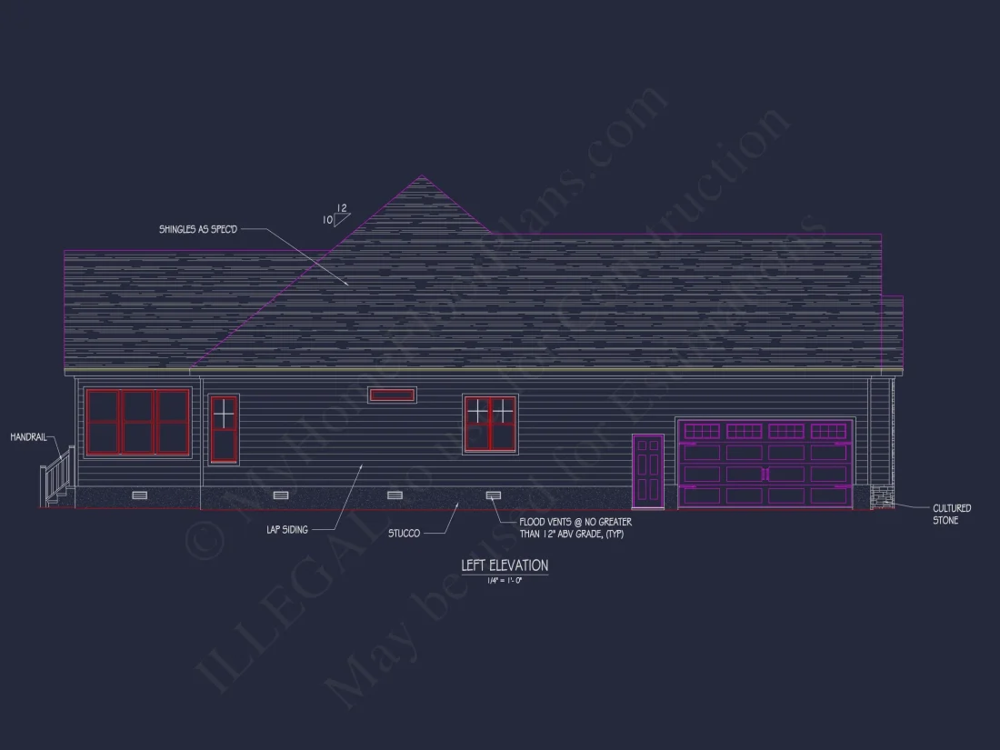 Modern Craftsman house Plan with Spacious Floor Designs