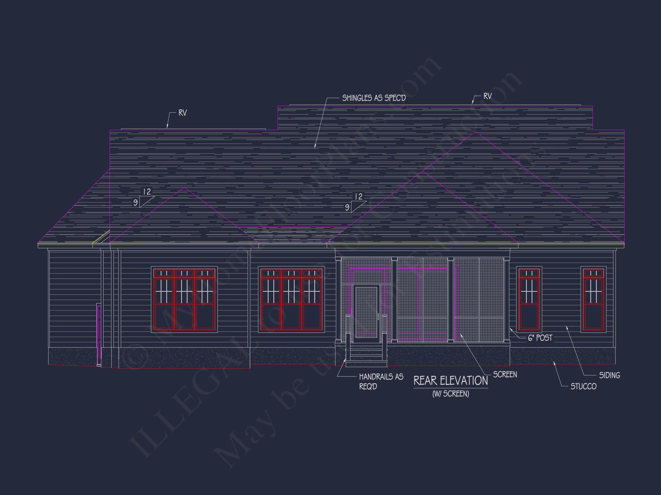 Traditional Craftsman house Plan with Bonus Room and Open Floor Plan