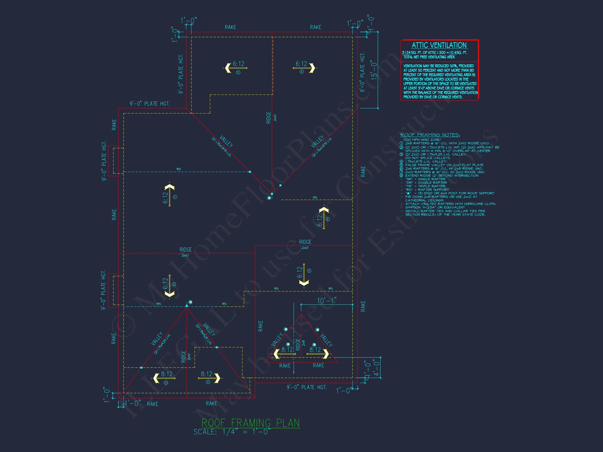 17-1656 HOUSE PLAN - Craftsman Home Plan - 3-Bed, 2-Bath, 1,750 SF 14 Charming Craftsman house Plan with 1.5 Floors and CAD Designs