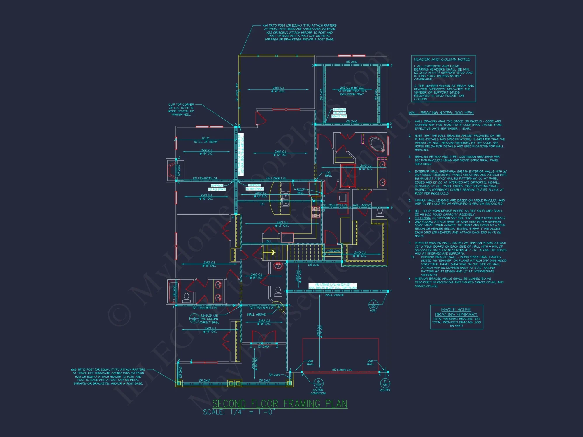 Charming Craftsman house Plan with 1.5 Floors and CAD Designs