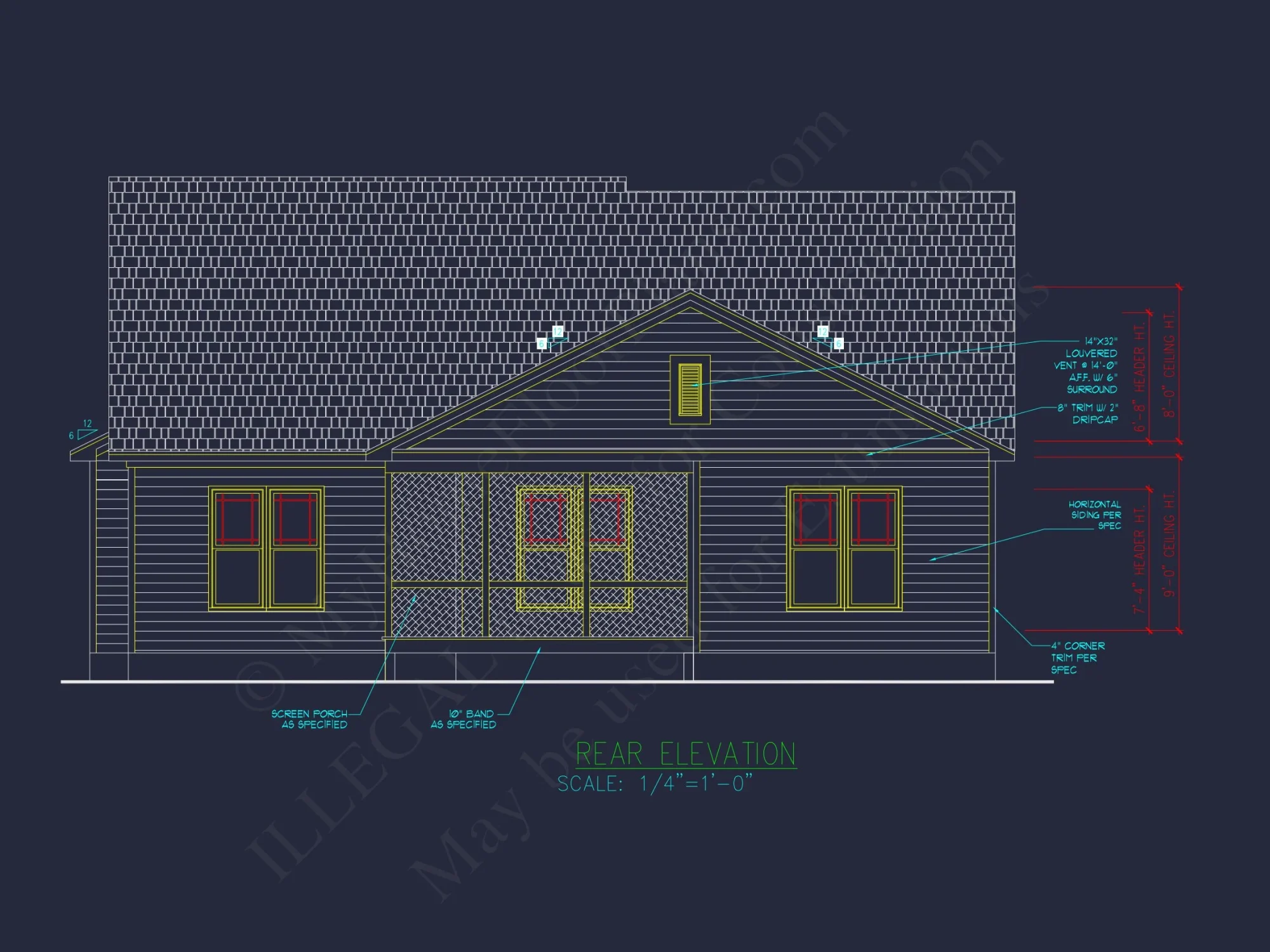 Charming Craftsman house Plan with 1.5 Floors and CAD Designs