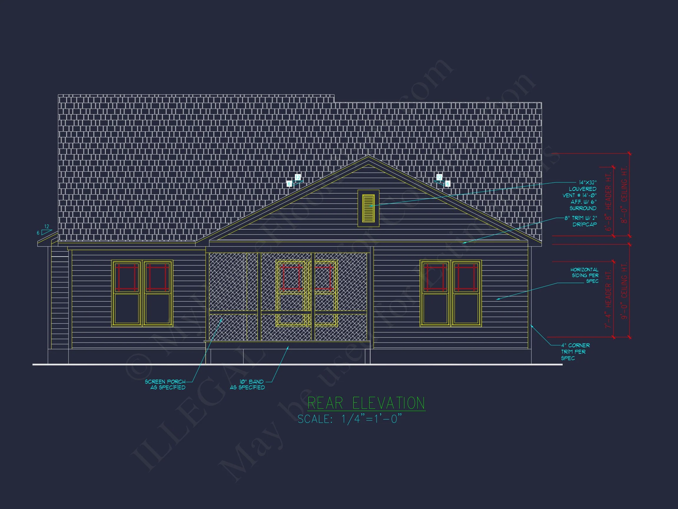 17-1656 HOUSE PLAN - Craftsman Home Plan - 3-Bed, 2-Bath, 1,750 SF 5 Charming Craftsman house Plan with 1.5 Floors and CAD Designs