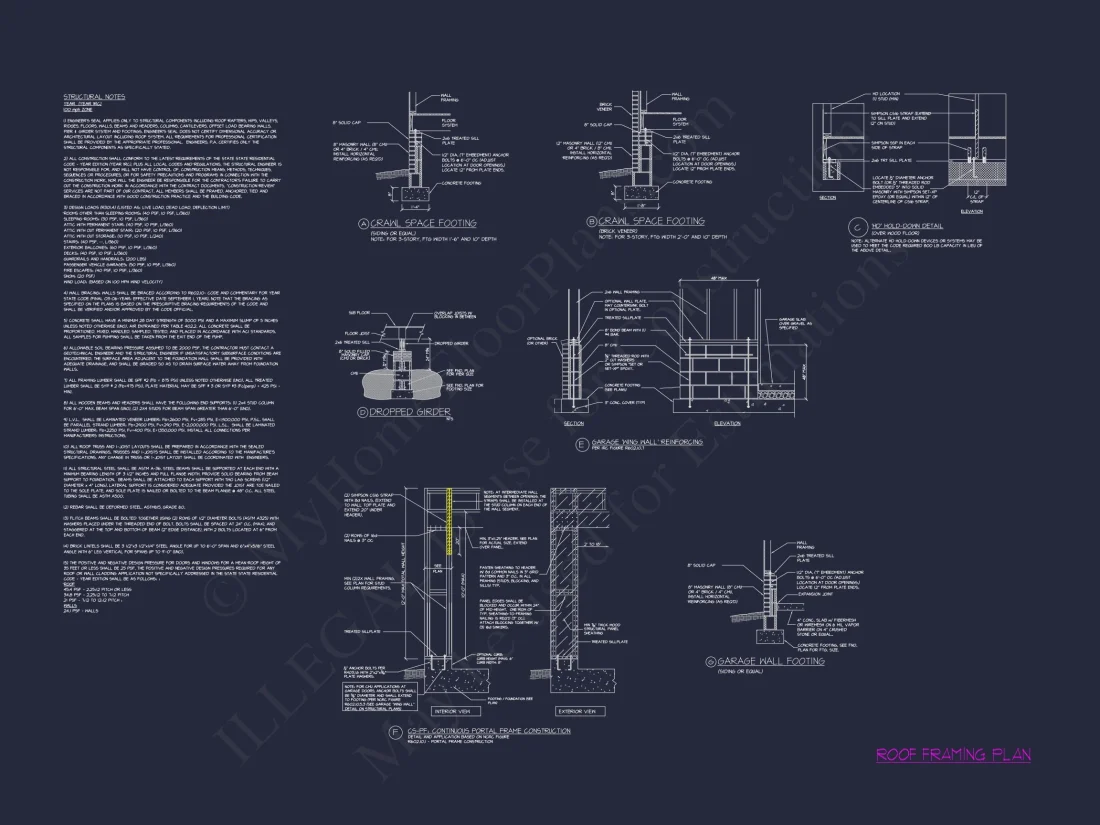 Craftsman house Floor Plan with Spacious Design and CAD Blueprints
