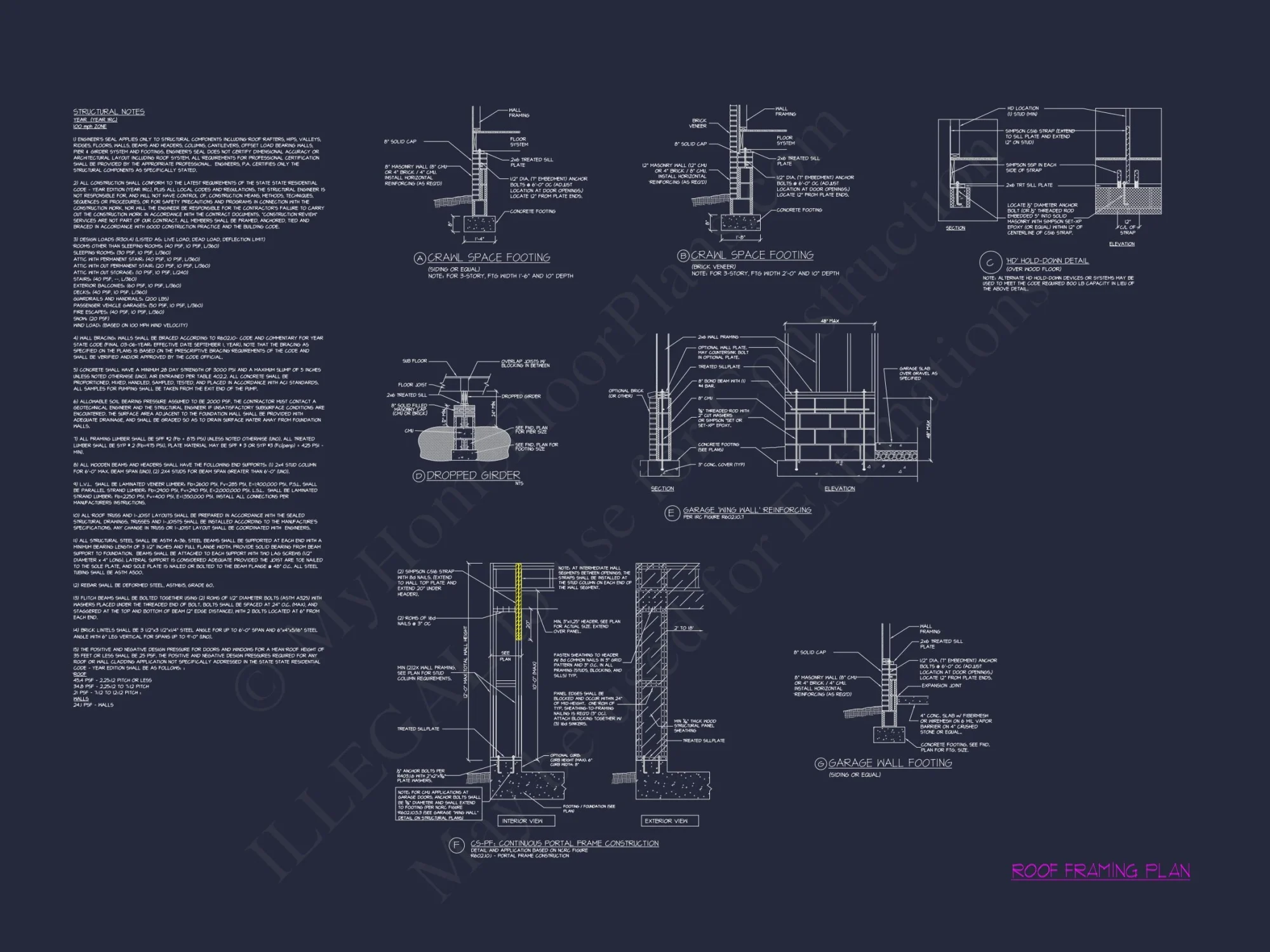 Craftsman house Floor Plan with Spacious Design and CAD Blueprints