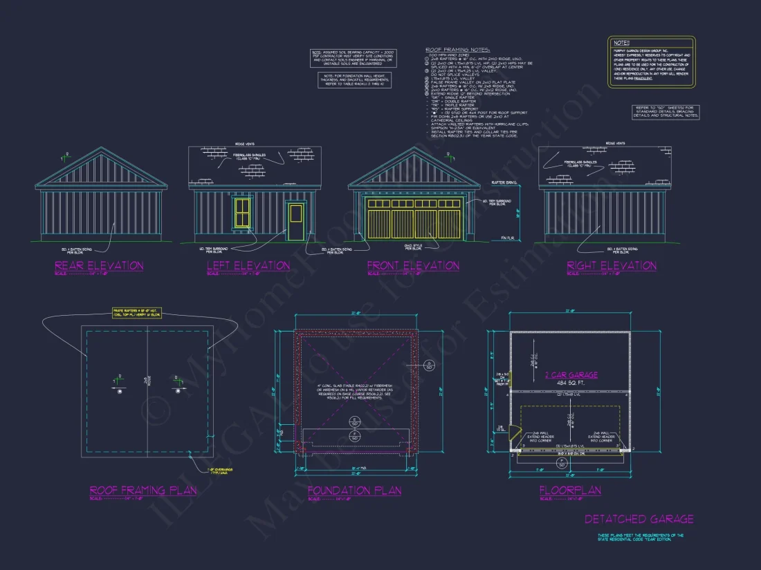 Craftsman house Floor Plan with Spacious Design and CAD Blueprints