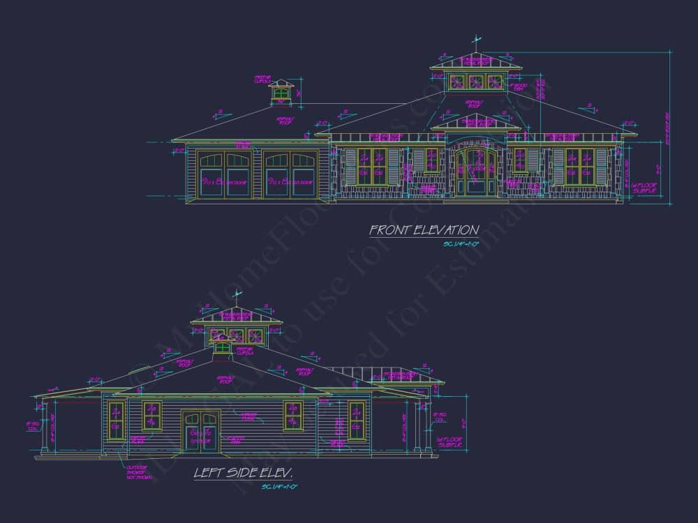 Traditional Ranch Home Plan - 3-Bed, 2.5-Bath, 2,138 SF