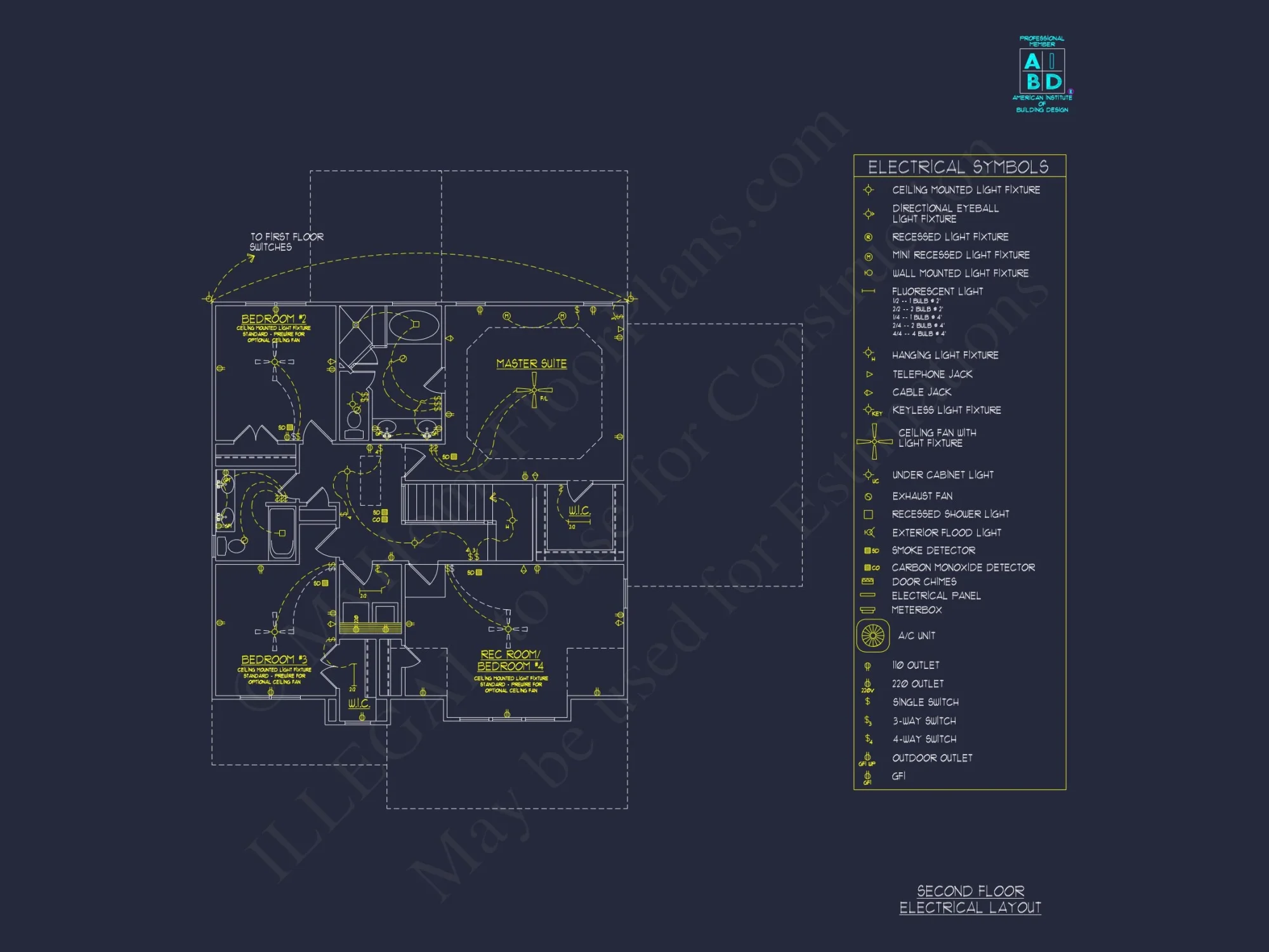 Craftsman house Design Plan with 3 Bedrooms & CAD Blueprints
