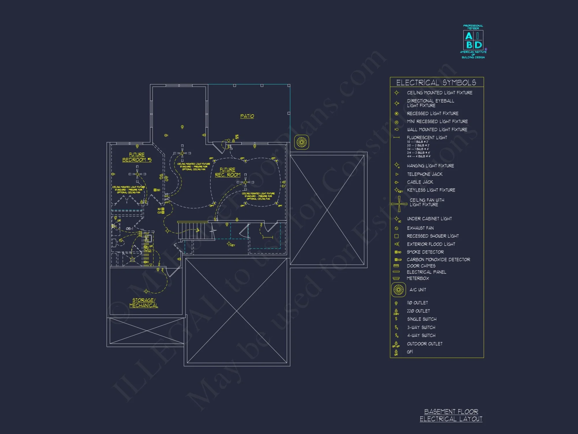 Craftsman house Design Plan with 3 Bedrooms & CAD Blueprints