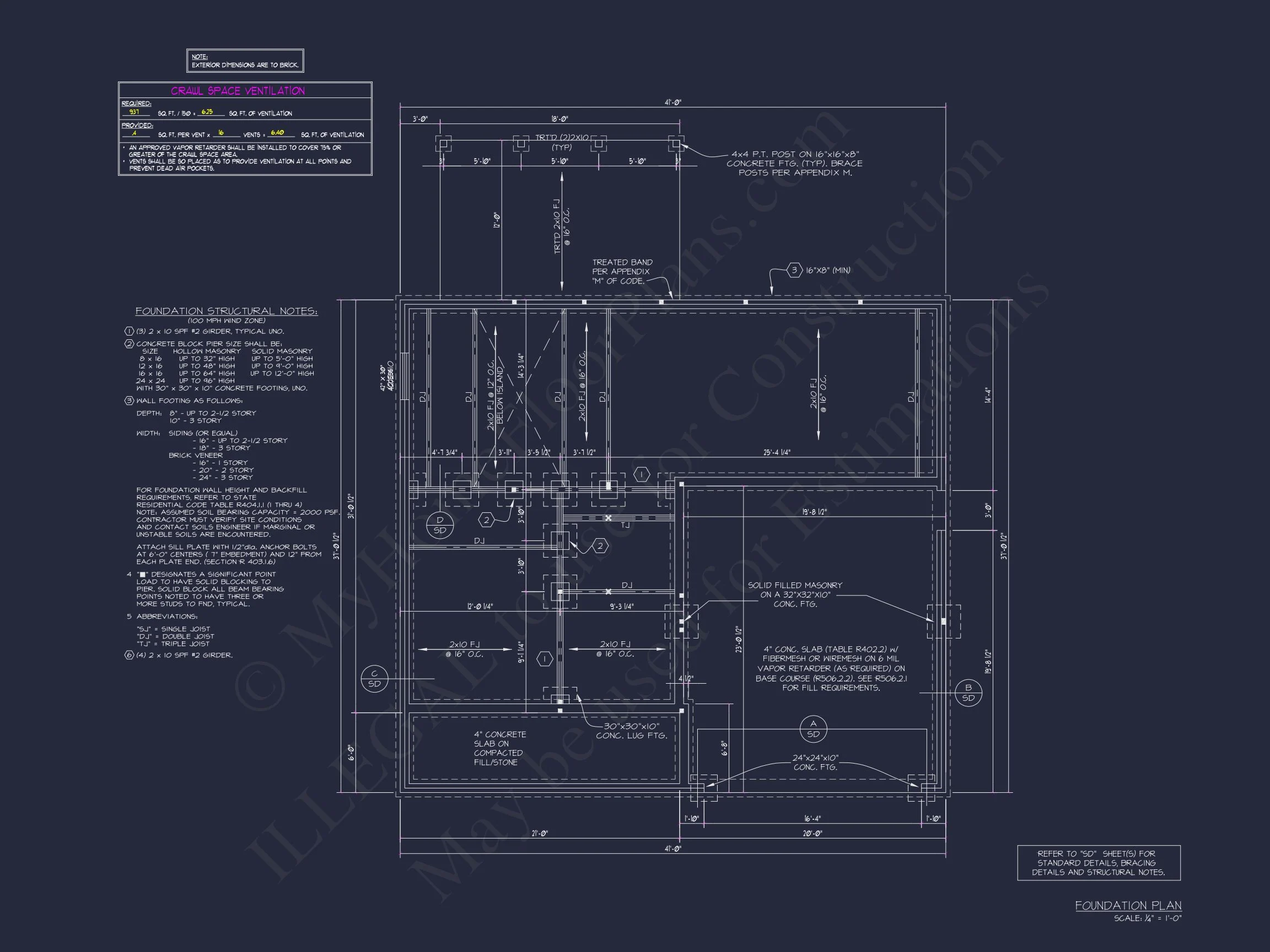 17-1461 HOUSE PLAN - Traditional Colonial Home Plan - 4-Bed, 2-Bath, 2,056 SF 9 Colonial house Plan with Spacious Layout and Detailed Designs