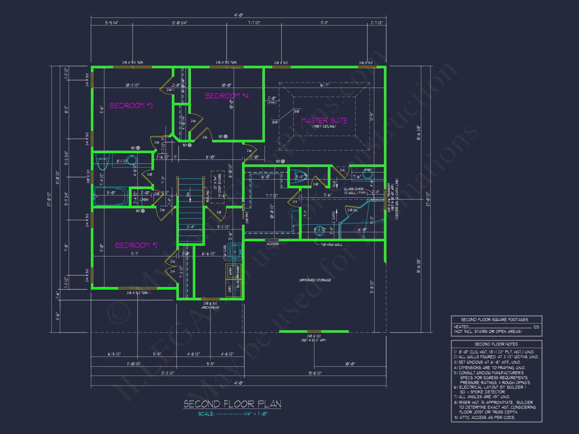 Colonial house Plan with Spacious Layout and Detailed Designs