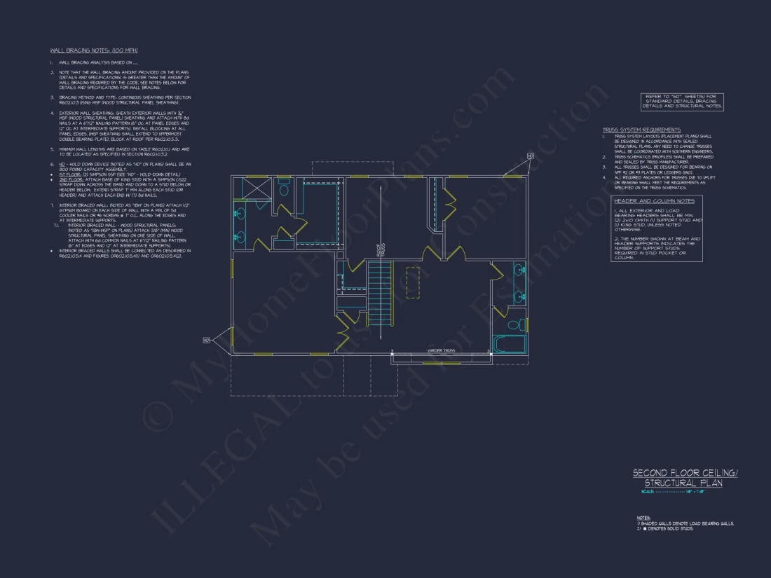 Craftsman house Floor Plan: Spacious Design & Quality Features