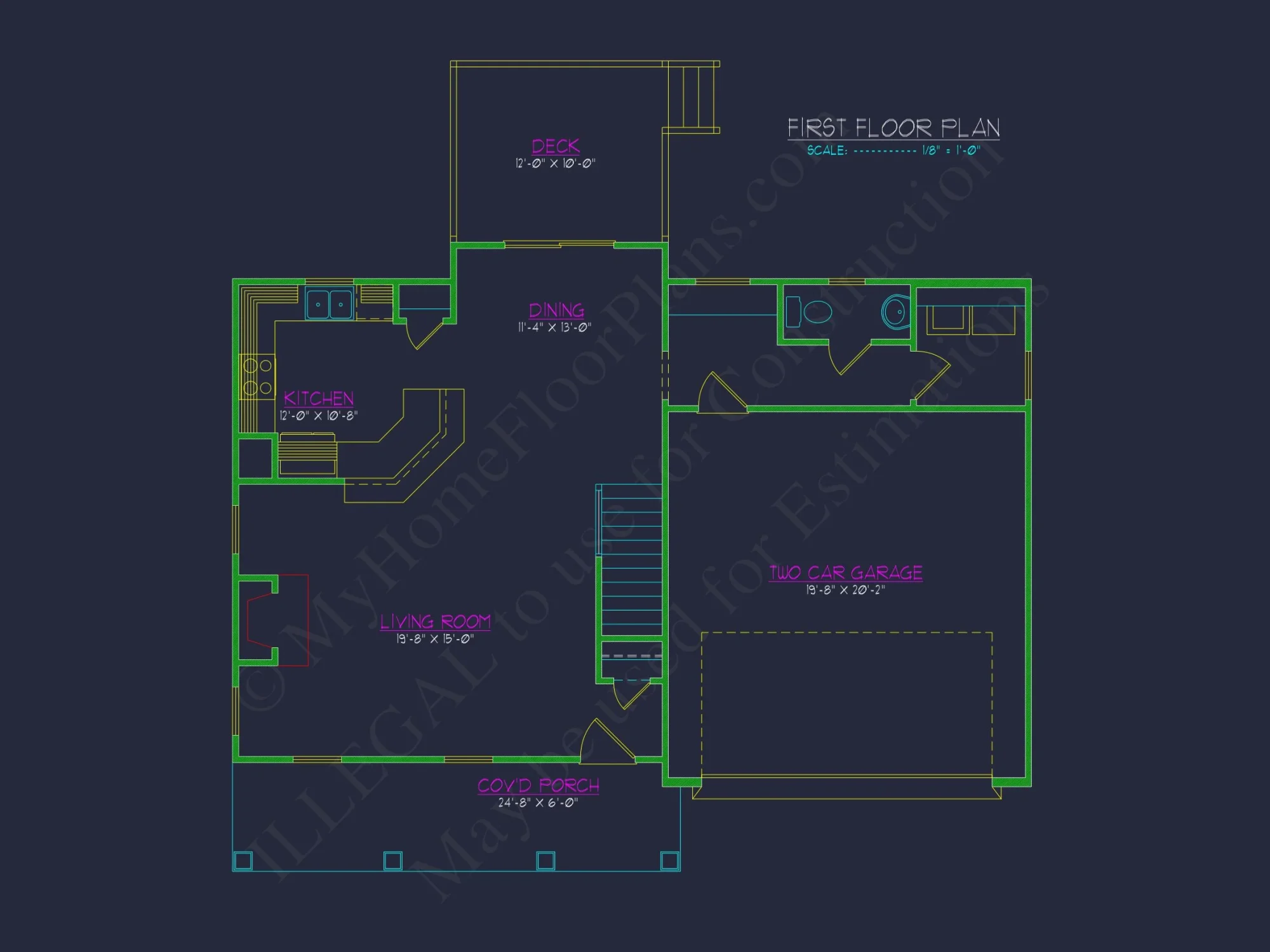 Craftsman house Floor Plan: Spacious Design & Quality Features