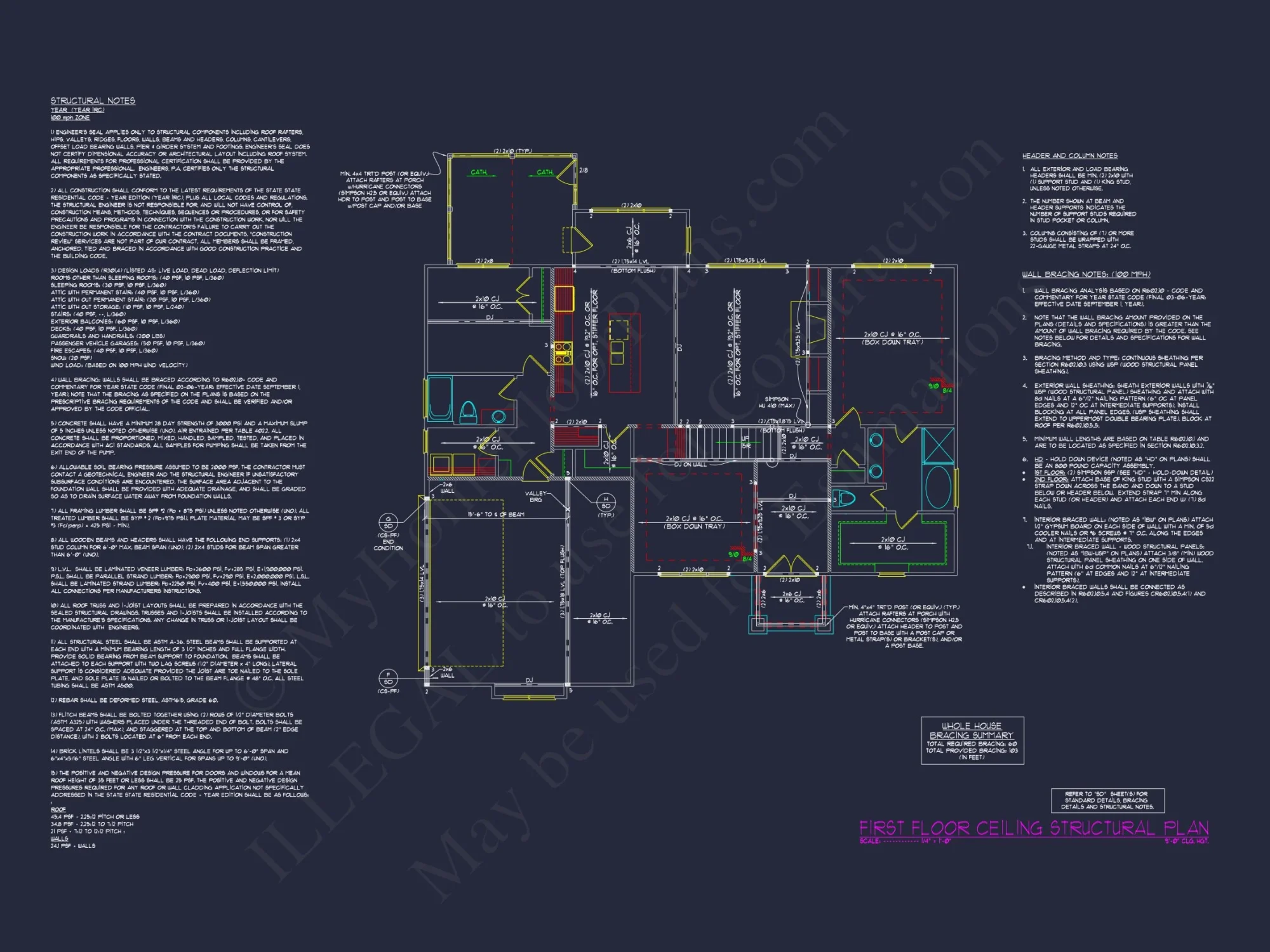 Craftsman house Plan with Basement, Open Floors, and CAD Designs