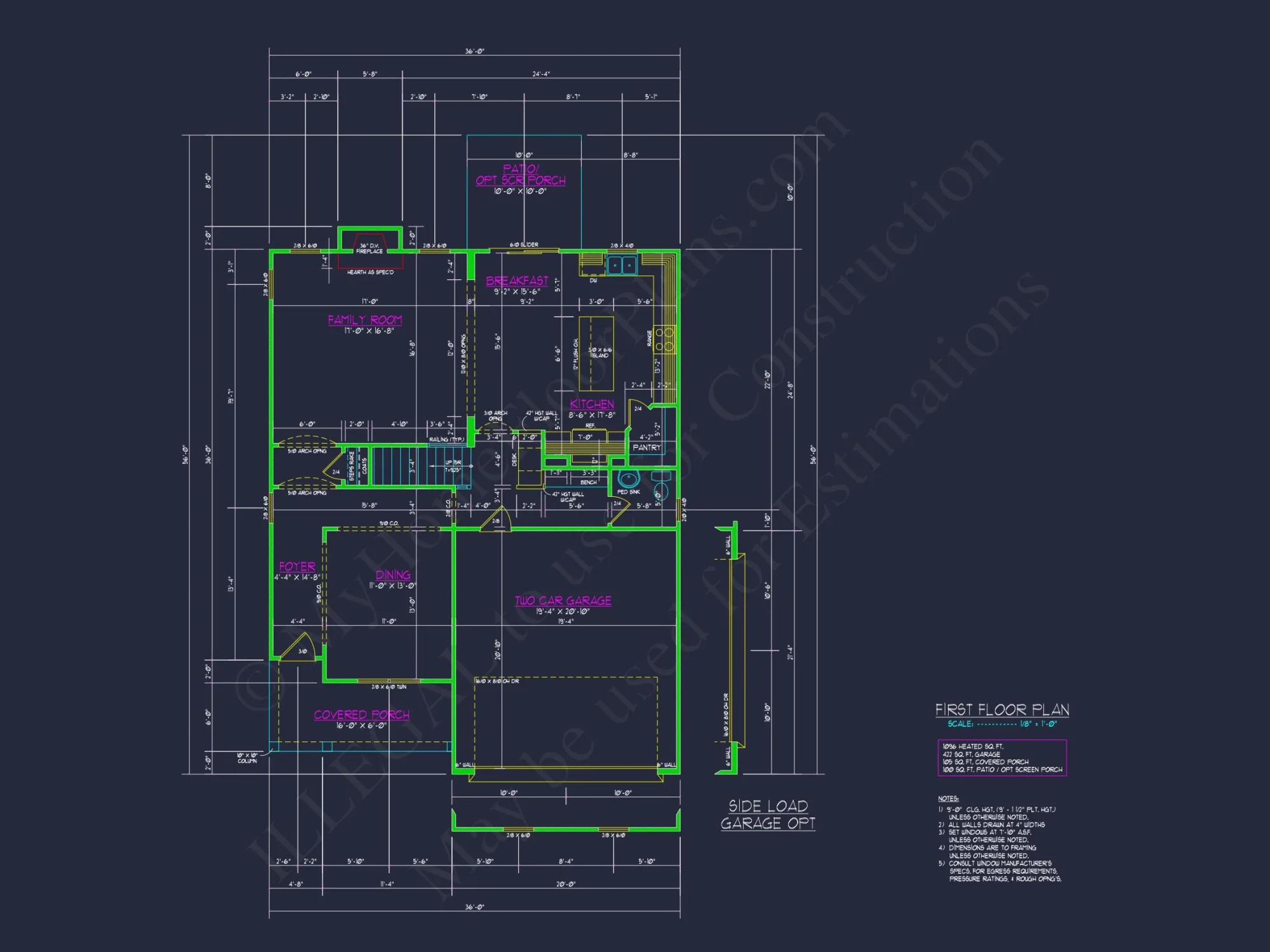 Beautiful house Floor Plan: CAD & Blueprint Designs of Architectural Ownery