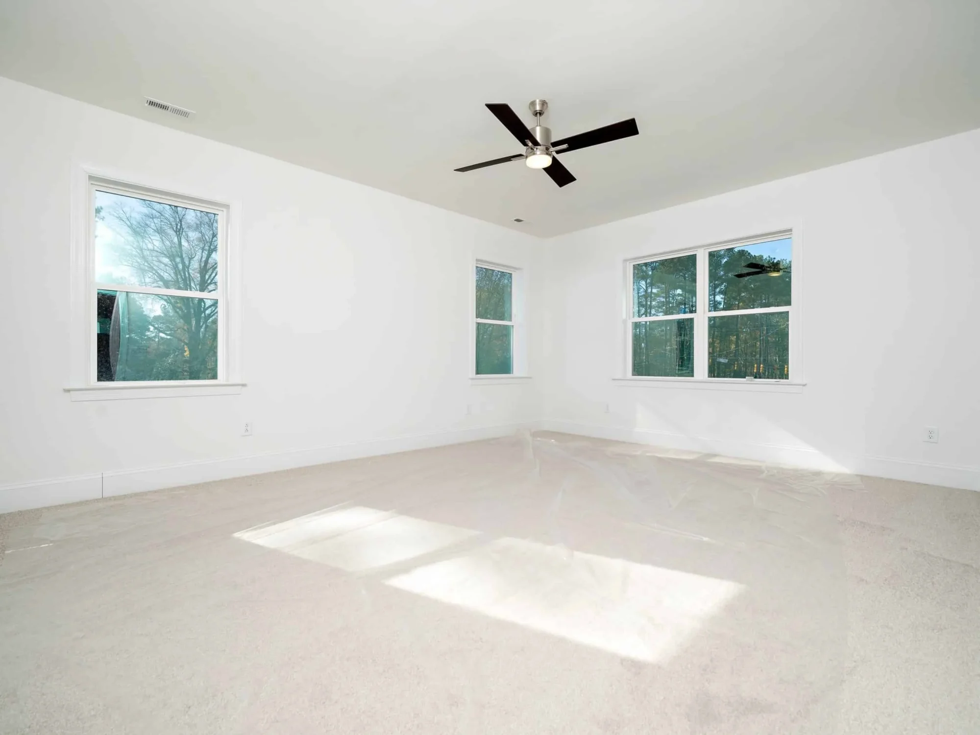 Modern Suburban house Plan with 2-Story CAD Blueprint Designs