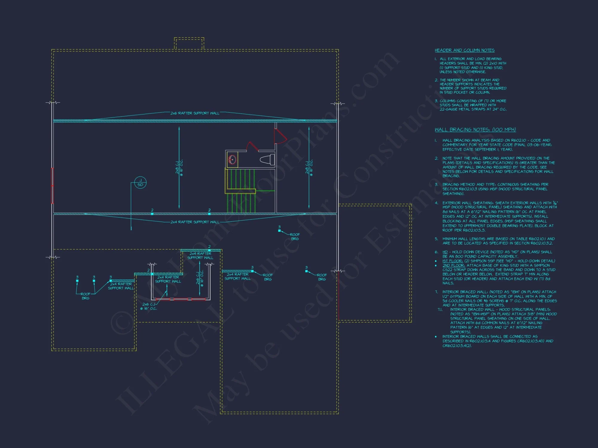 Modern Craftsman house Plan with Open Floor Blueprint Designs