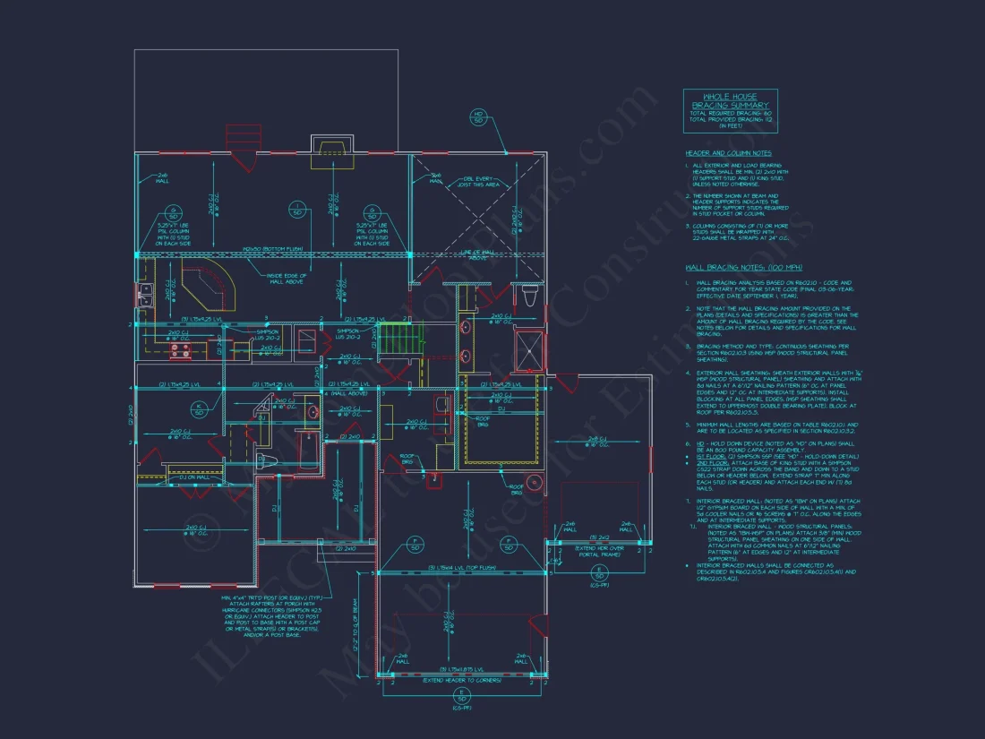Modern Craftsman house Plan with Open Floor Blueprint Designs