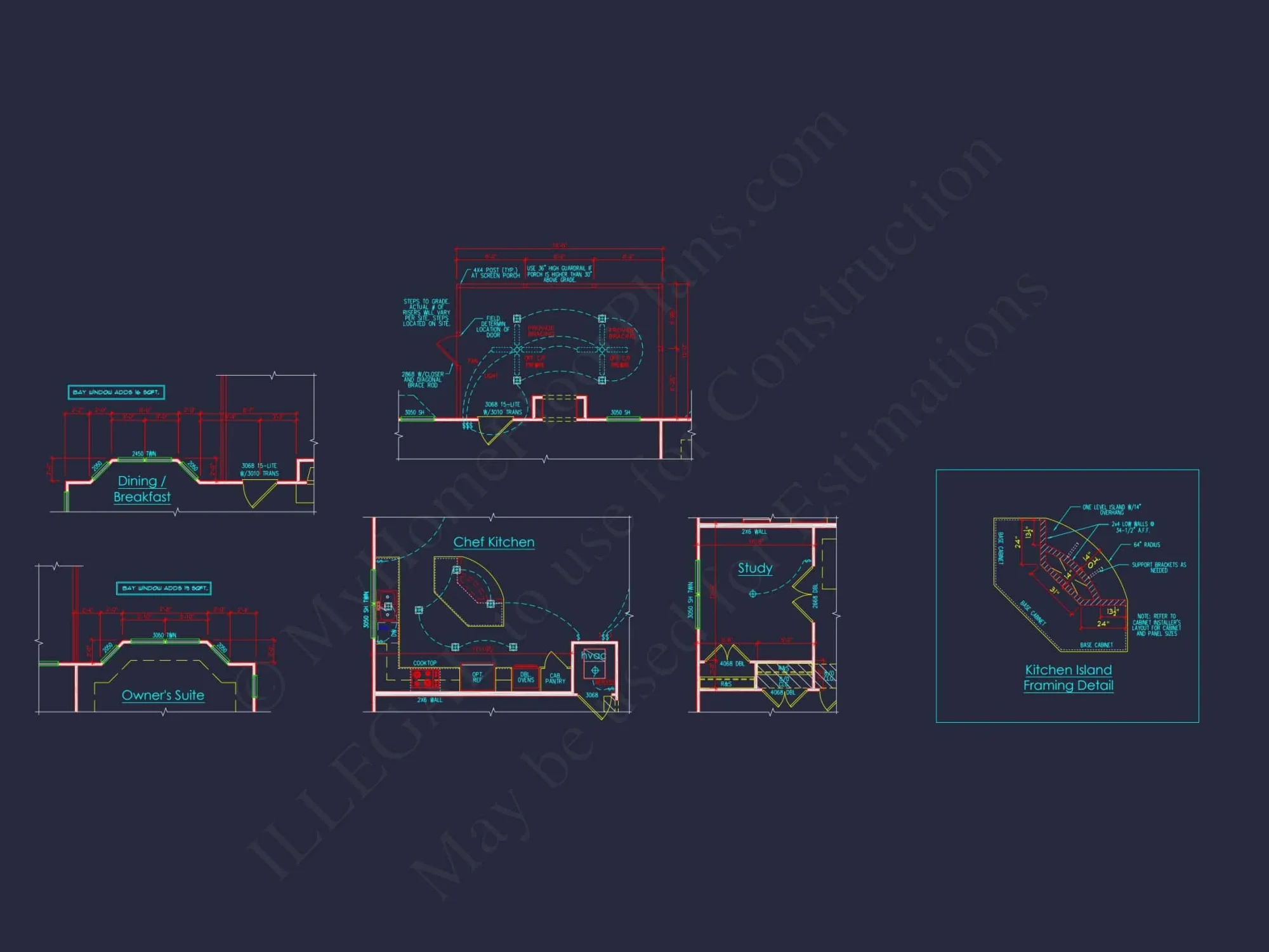 Modern Craftsman house Plan with Open Floor Blueprint Designs
