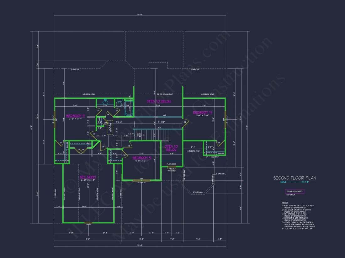 Refined house Floor Plan