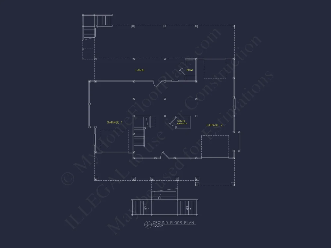 Beach house Plan with 3 Beds, 2.5 Baths, and Coastal Designs