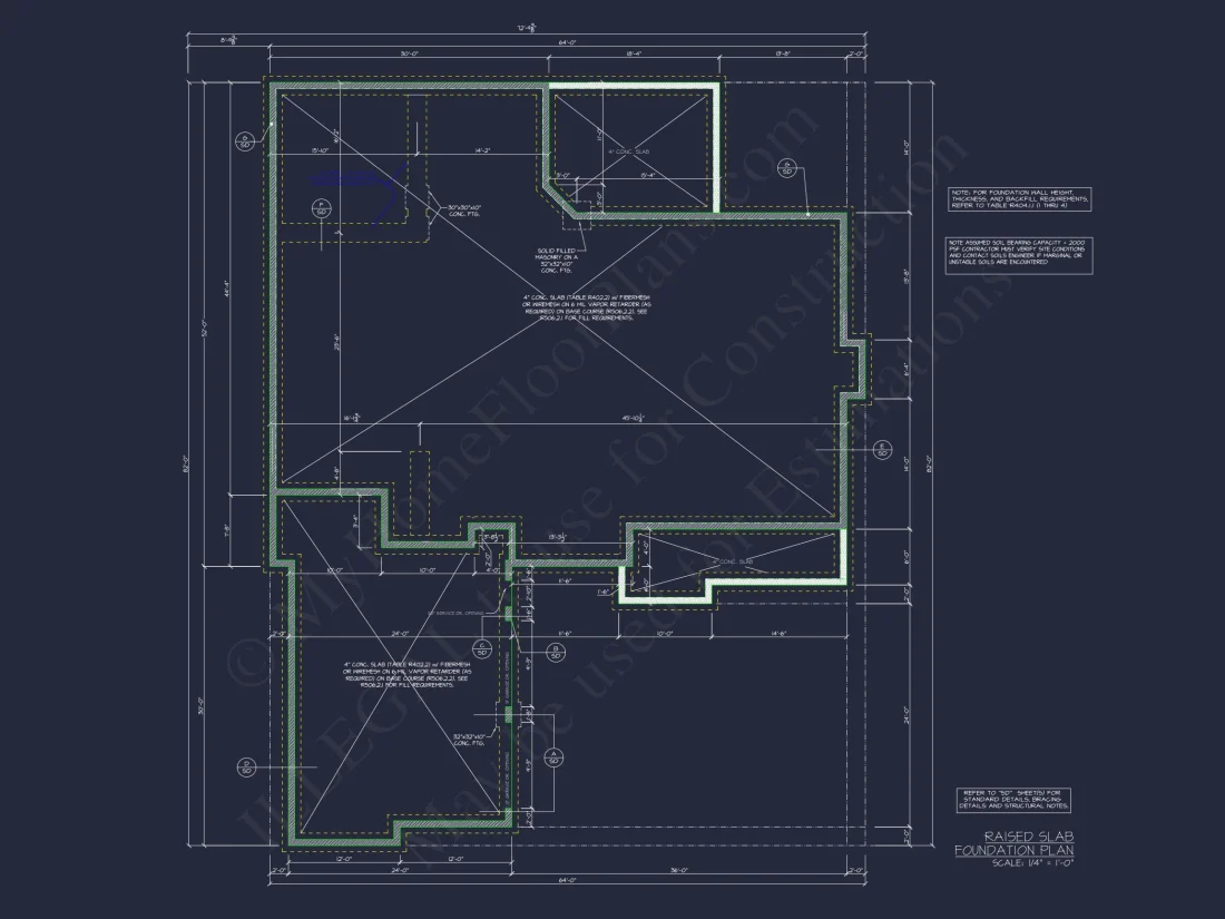 Beautiful 1.5 Story house Plan with CAD Designs and Blueprint