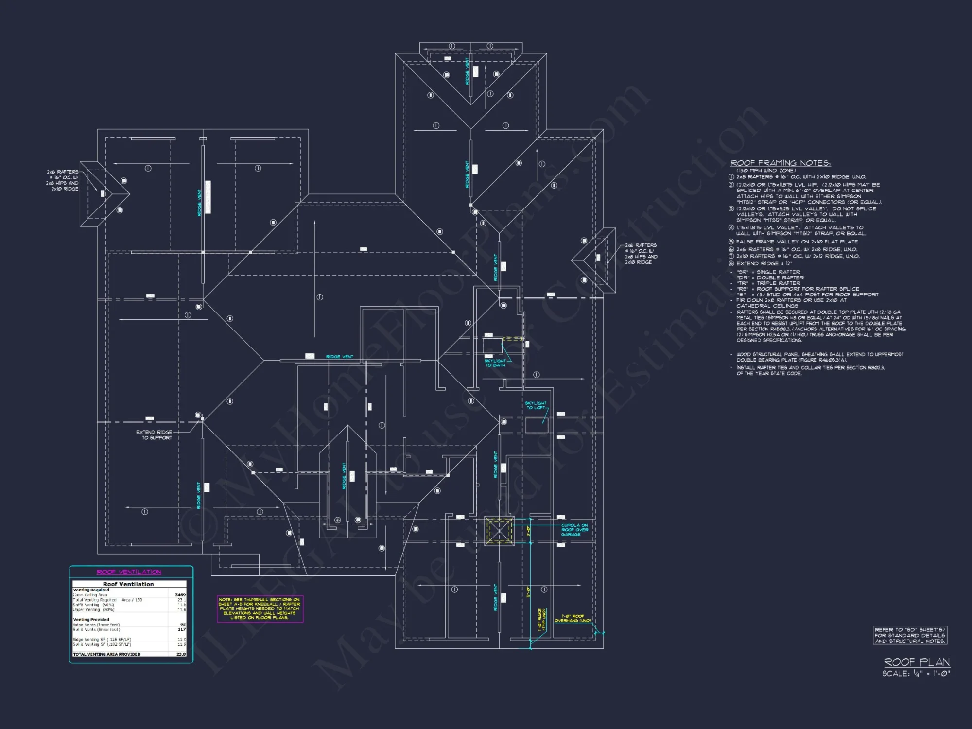 Elegant 3-Bedroom house Plan with Detailed Floor Designs