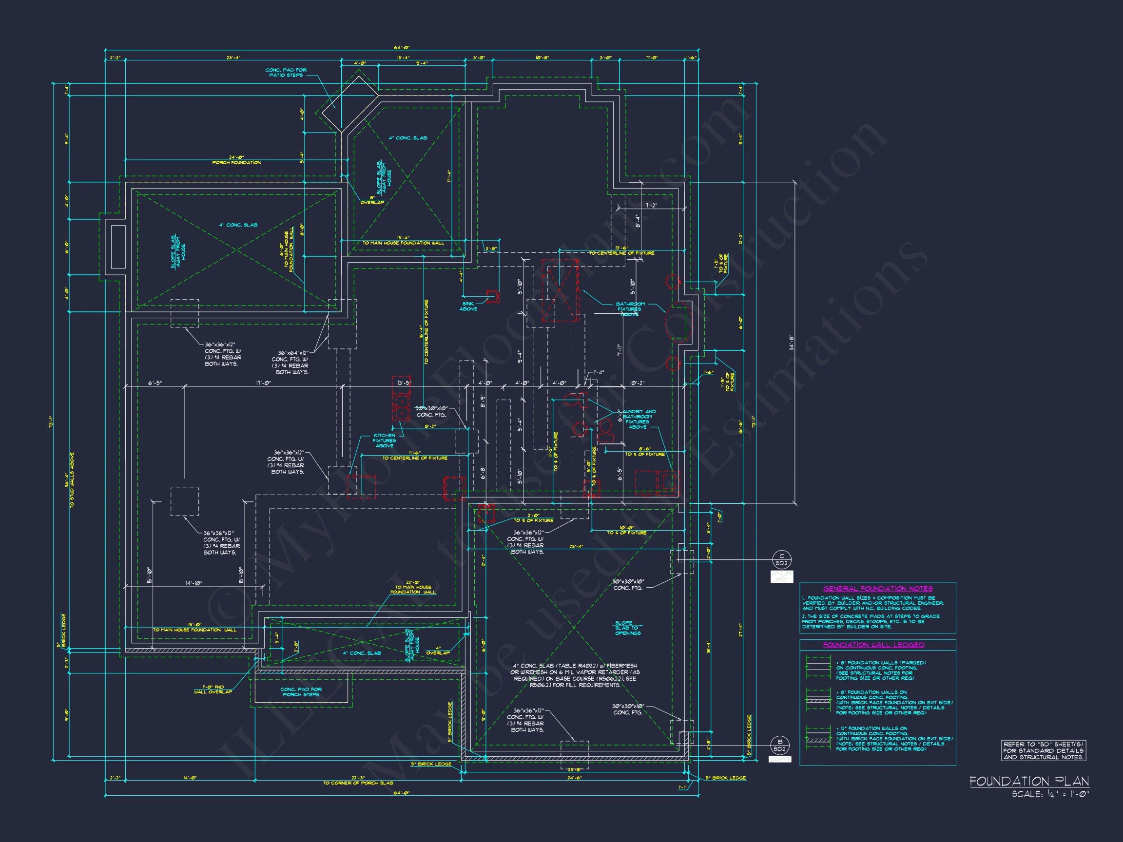 Elegant 3-Bedroom house Plan with Detailed Floor Designs